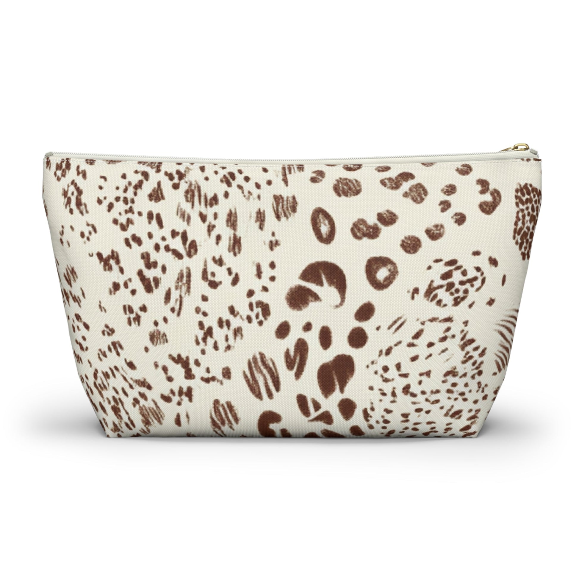 Abstract Animal Print Cosmetic Bag, Artsulli - Art is Long, Life is Short, Bags, , , , , , , 