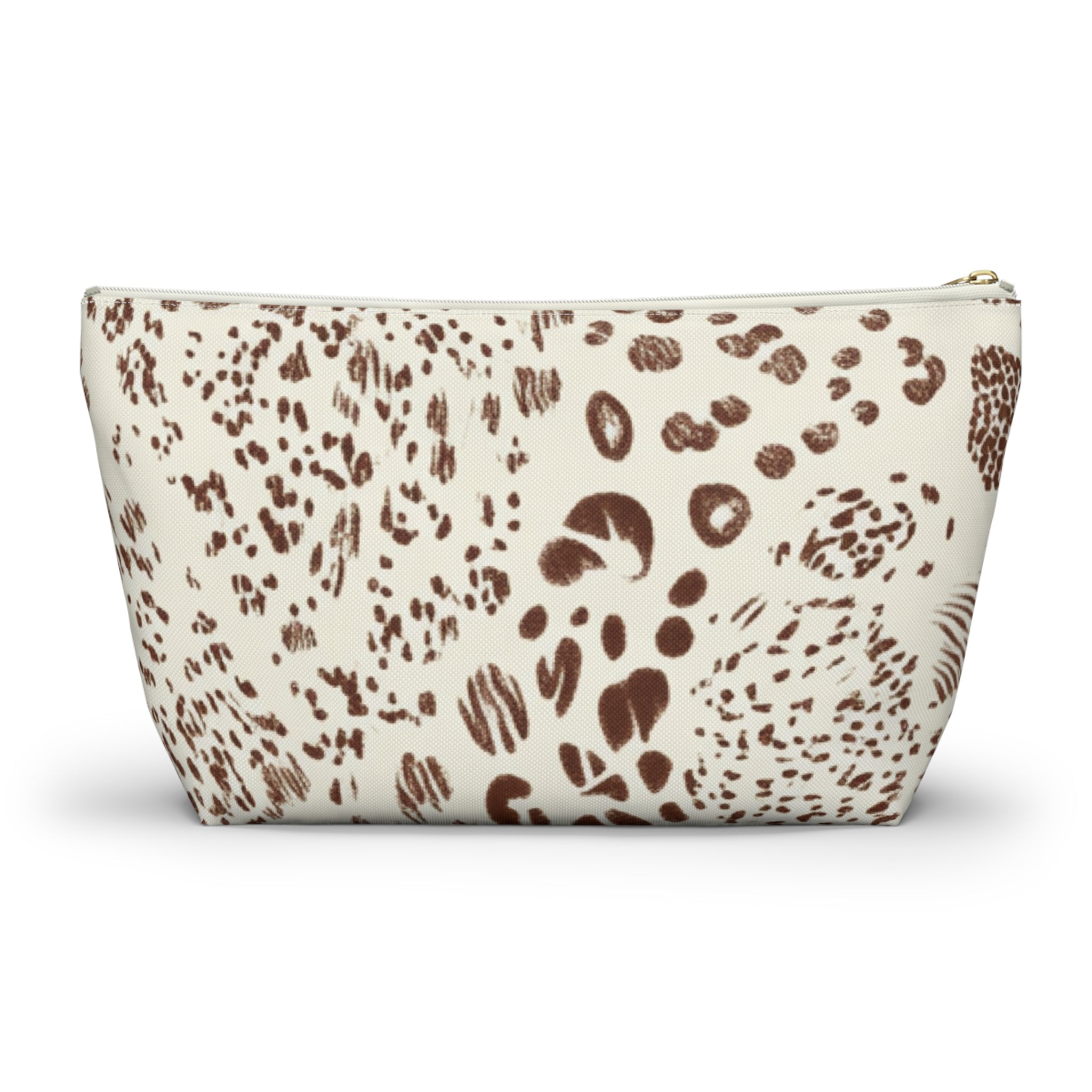 Abstract Animal Print Cosmetic Bag, Artsulli - Art is Long, Life is Short, Bags, , , , , , , 