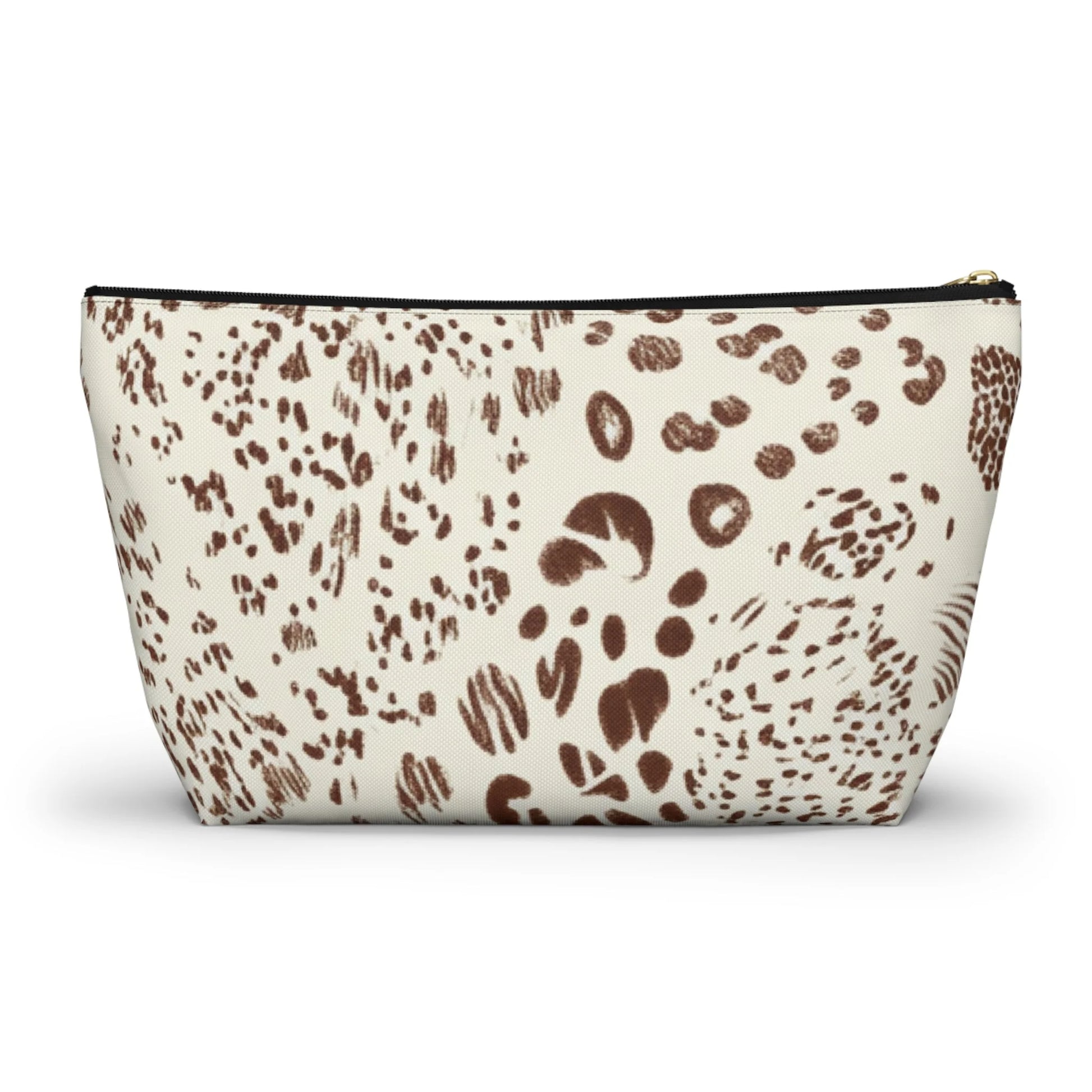 Abstract Animal Print Cosmetic Bag, Artsulli - Art is Long, Life is Short, Bags, , , , , , , 