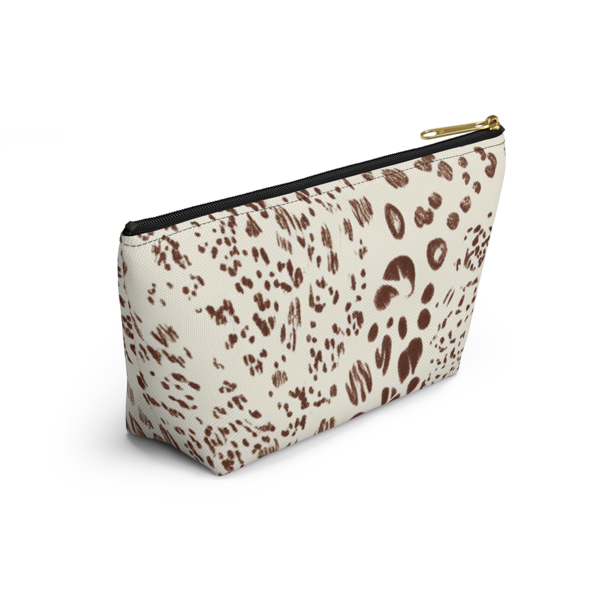 Abstract Animal Print Cosmetic Bag, Artsulli - Art is Long, Life is Short, Bags, , , , , , , 