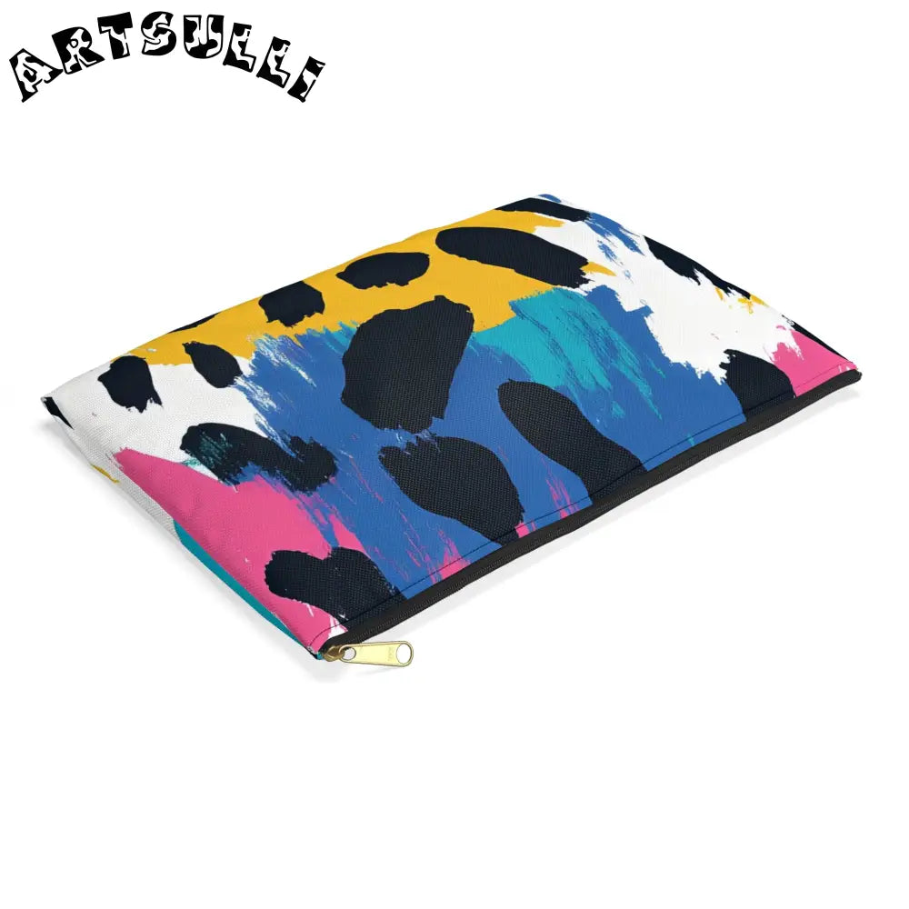 JAKKOUTTHEBXX Abstract Animal Print x Paint Flat Pouch 2025