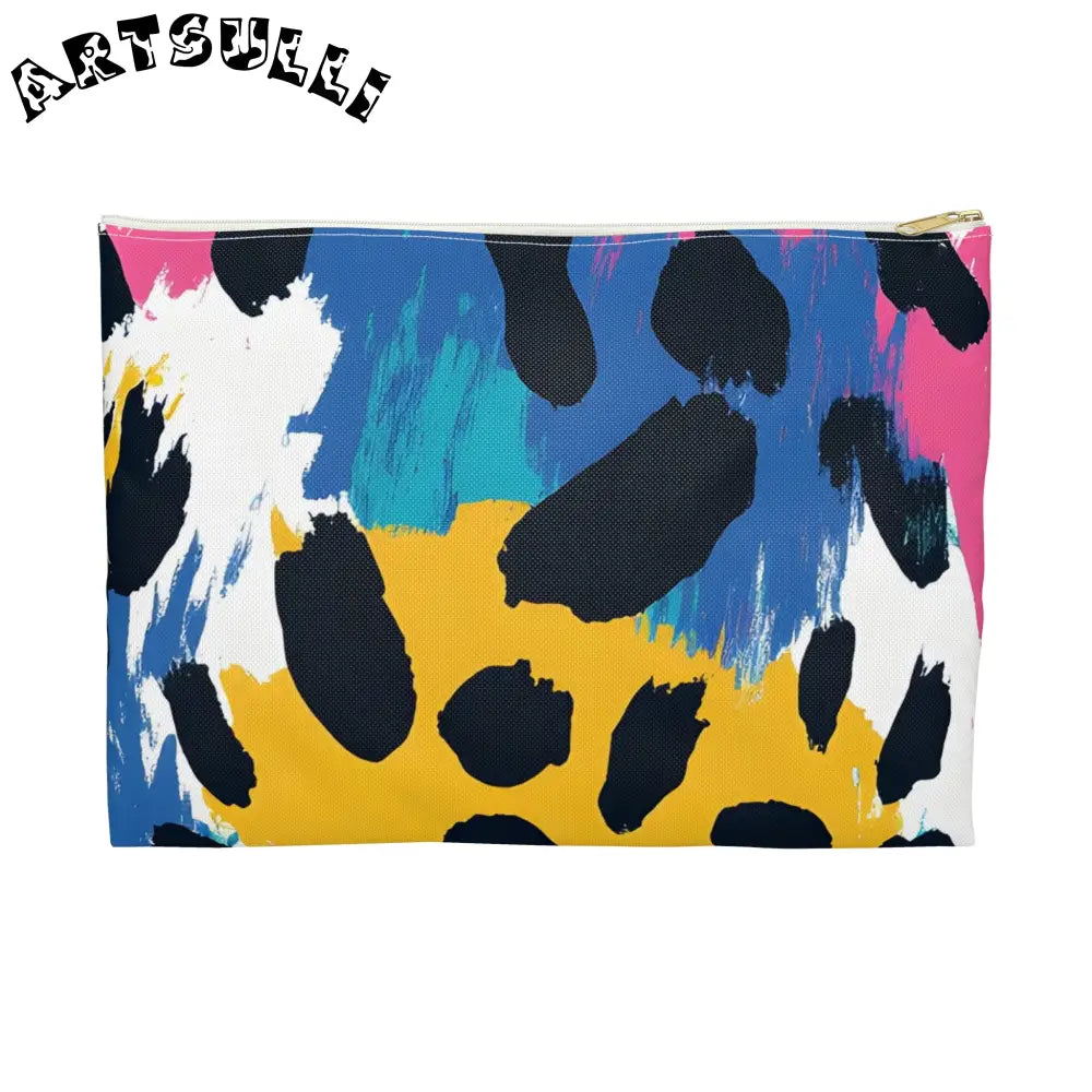 JAKKOUTTHEBXX Abstract Animal Print x Paint Flat Pouch 2025