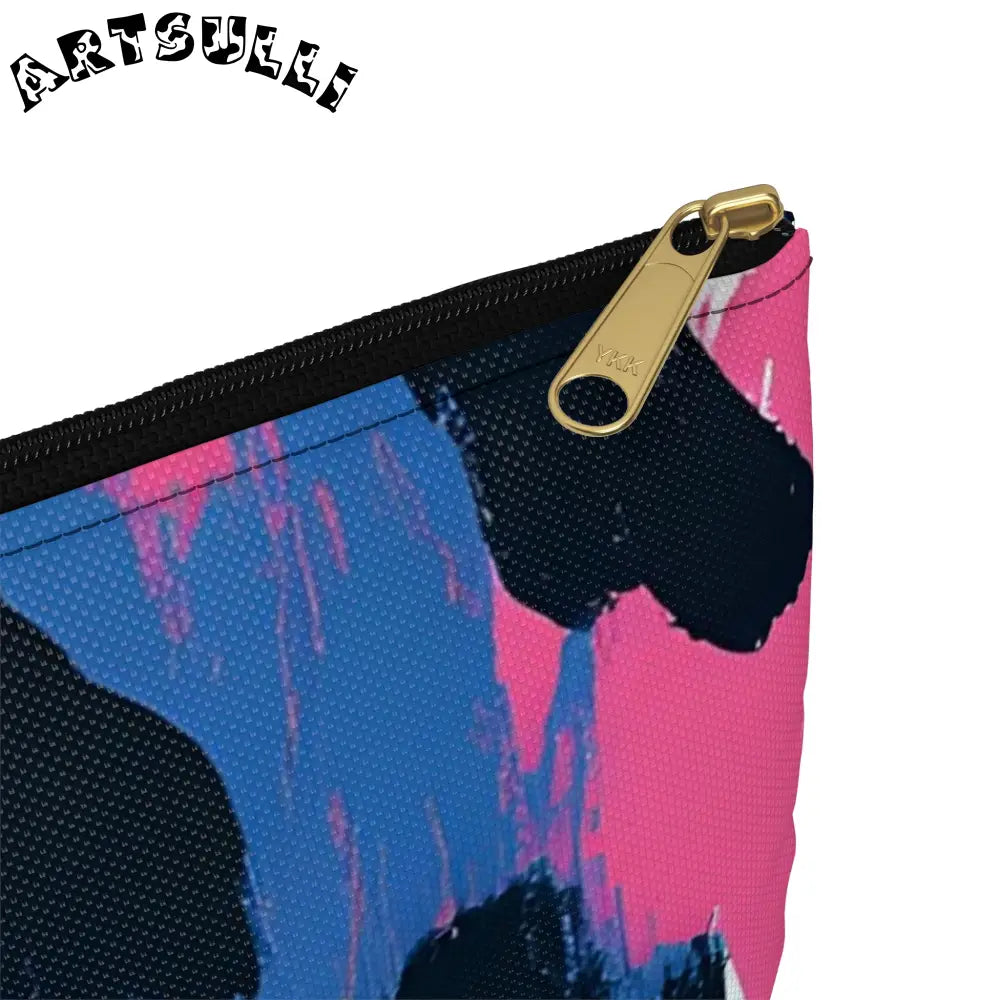 JAKKOUTTHEBXX Abstract Animal Print x Paint Flat Pouch 2025