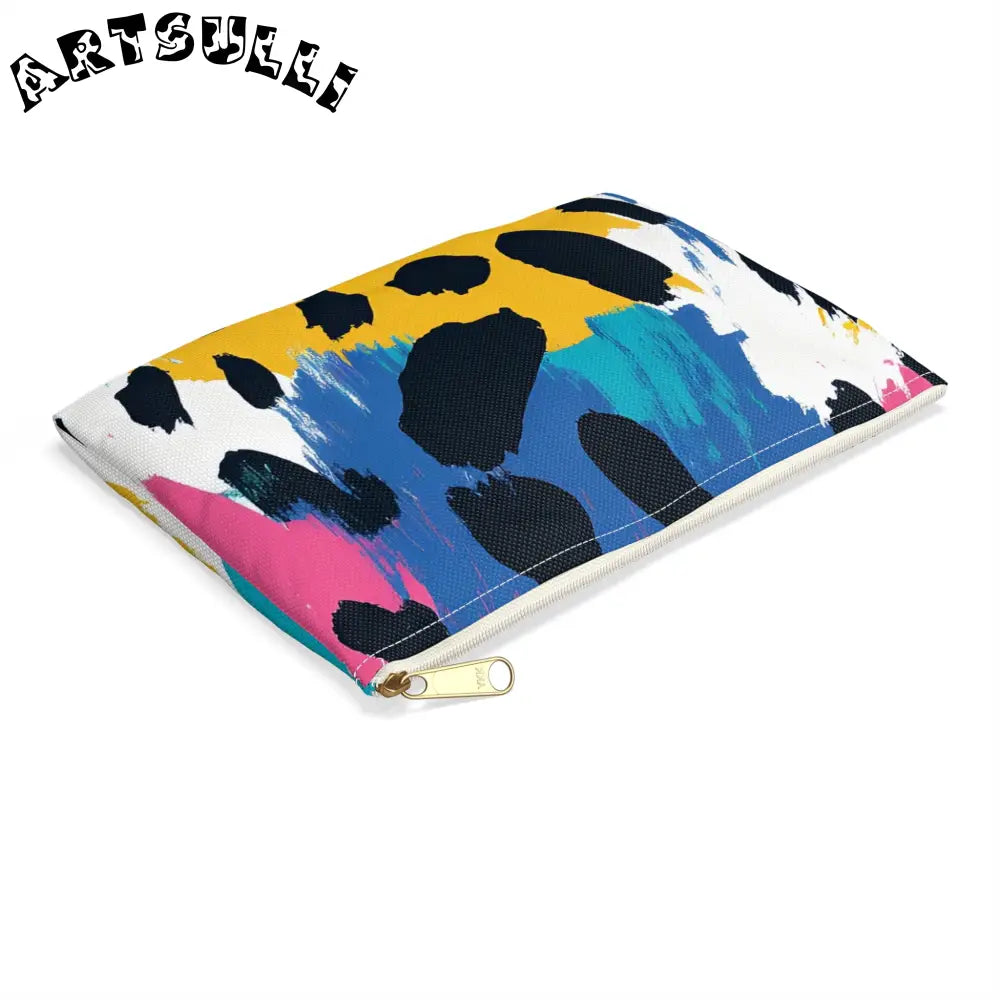 JAKKOUTTHEBXX Abstract Animal Print x Paint Flat Pouch 2025