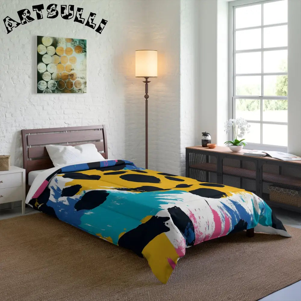 Abstract Animal Print x Paint Warm Blanket, Artsulli - Art is Long, Life is Short, Home Decor, , , , , , , 