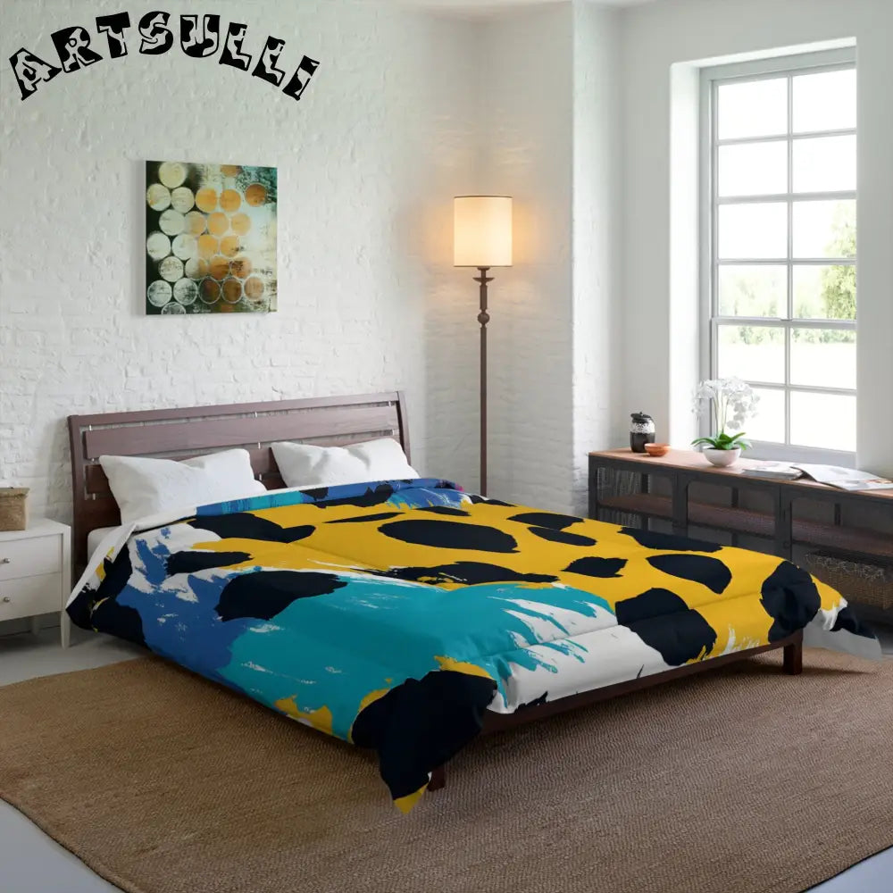 Abstract Animal Print x Paint Warm Blanket, Artsulli - Art is Long, Life is Short, Home Decor, , , , , , , 