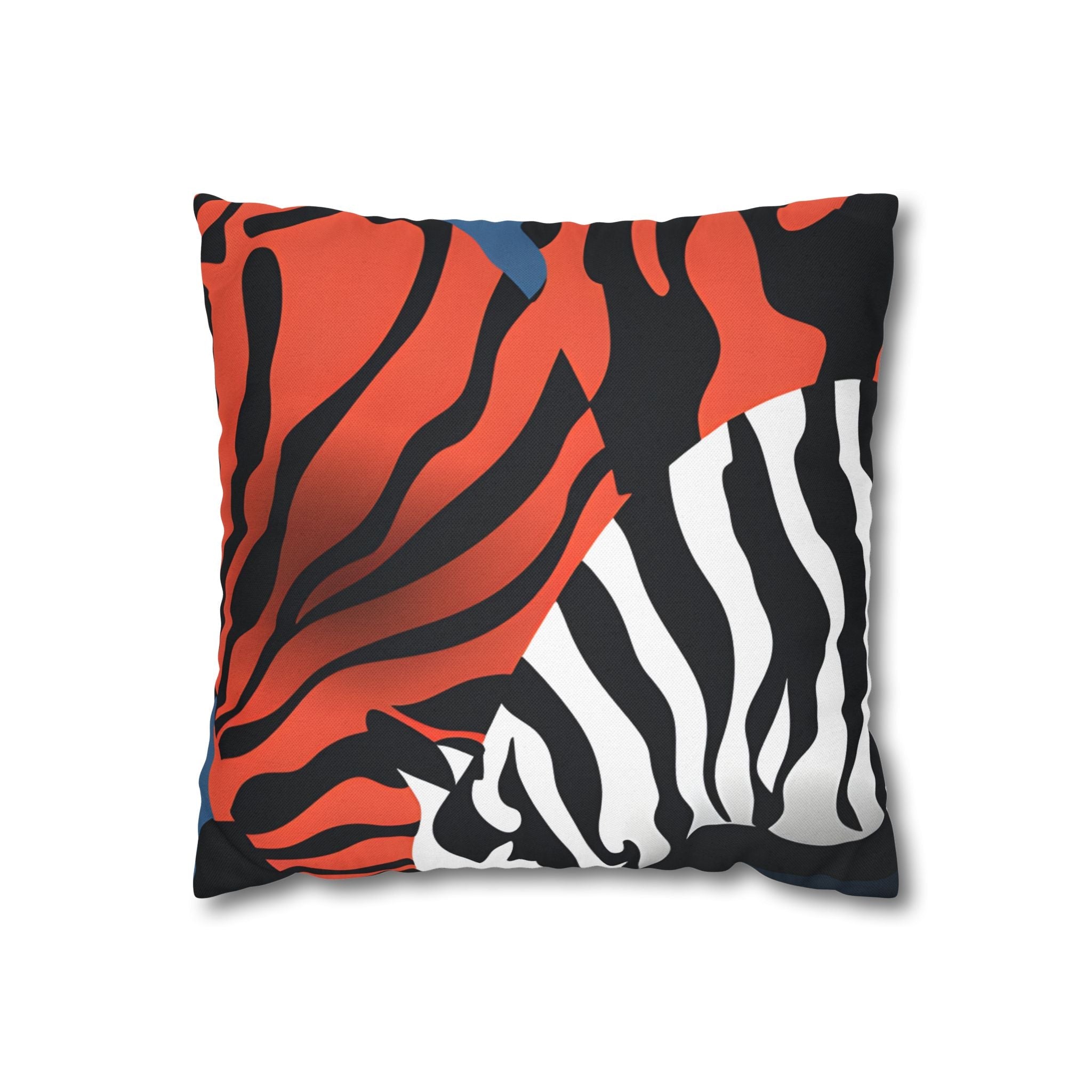 Abstract Animal Stripe Throw Pillow, Artsulli - Art is Long, Life is Short, Home Decor, Size, 14" × 14", , , , , 41168962608860950395