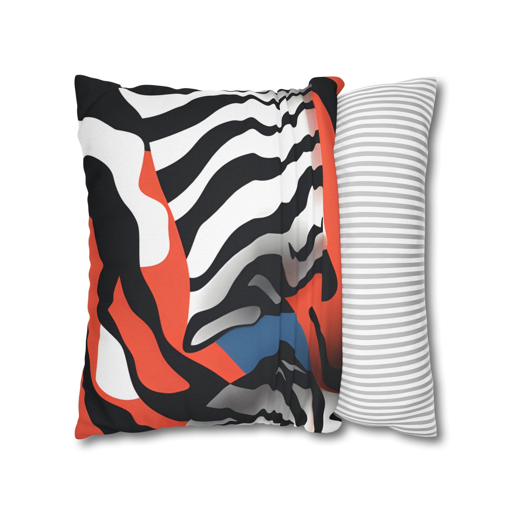 Abstract Animal Stripe Throw Pillow, Artsulli - Art is Long, Life is Short, Home Decor, , , , , , , 