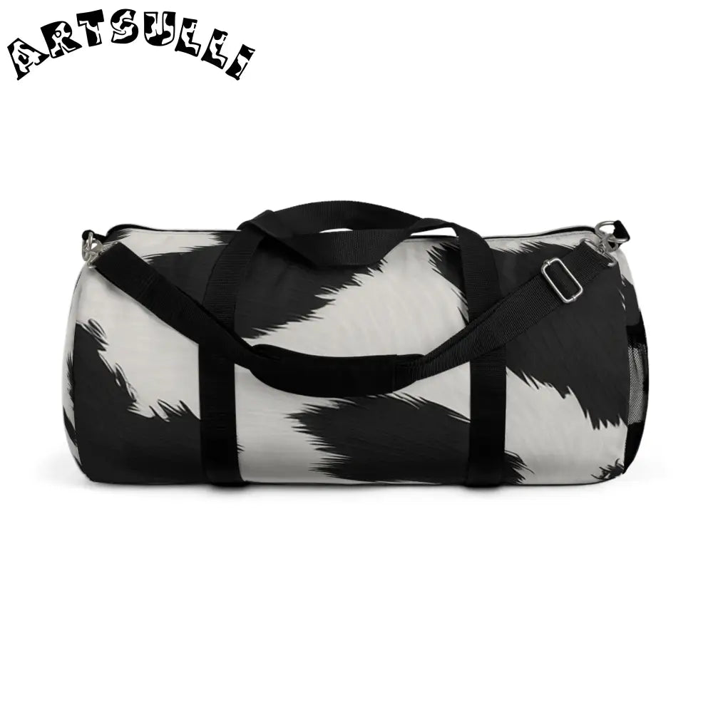 JAKKOUTTHEBXX Abstract Brushstroke Duffel Bag 2025