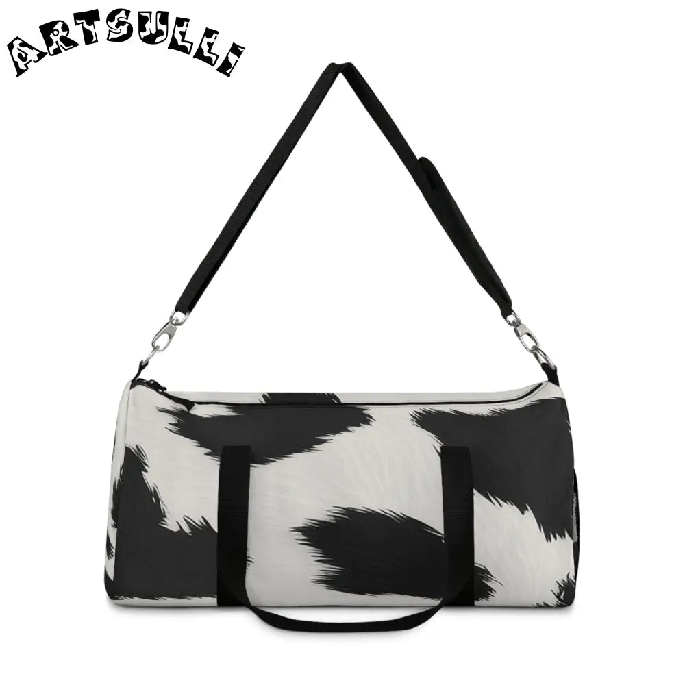 JAKKOUTTHEBXX Abstract Brushstroke Duffel Bag 2025