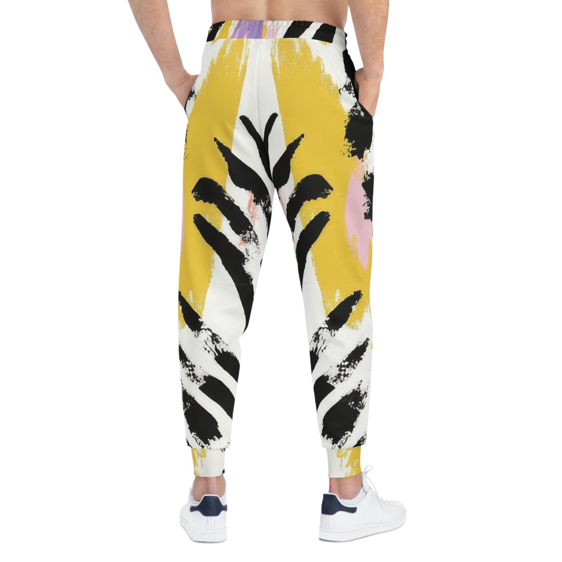 Printify Abstract Brushstroke Joggers 2025