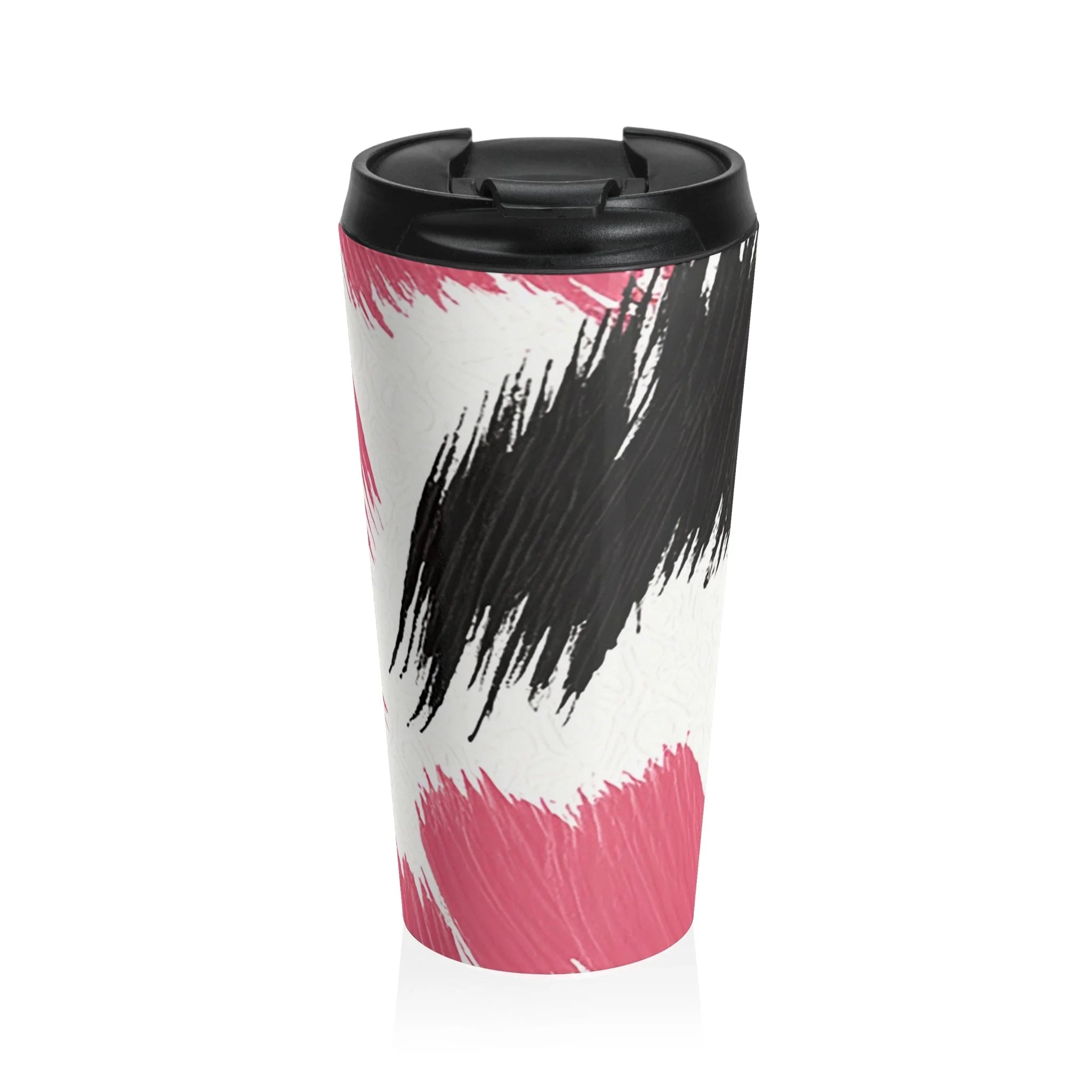 JAKKOUTTHEBXX Abstract Brushstroke Stainless Steel Travel Mug 2025