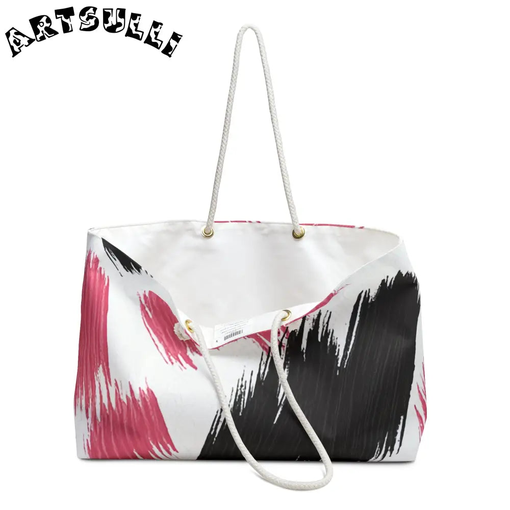 Abstract Brushstroke Weekender Tote, Artsulli - Art is Long, Life is Short, Bags, , , , , , , 