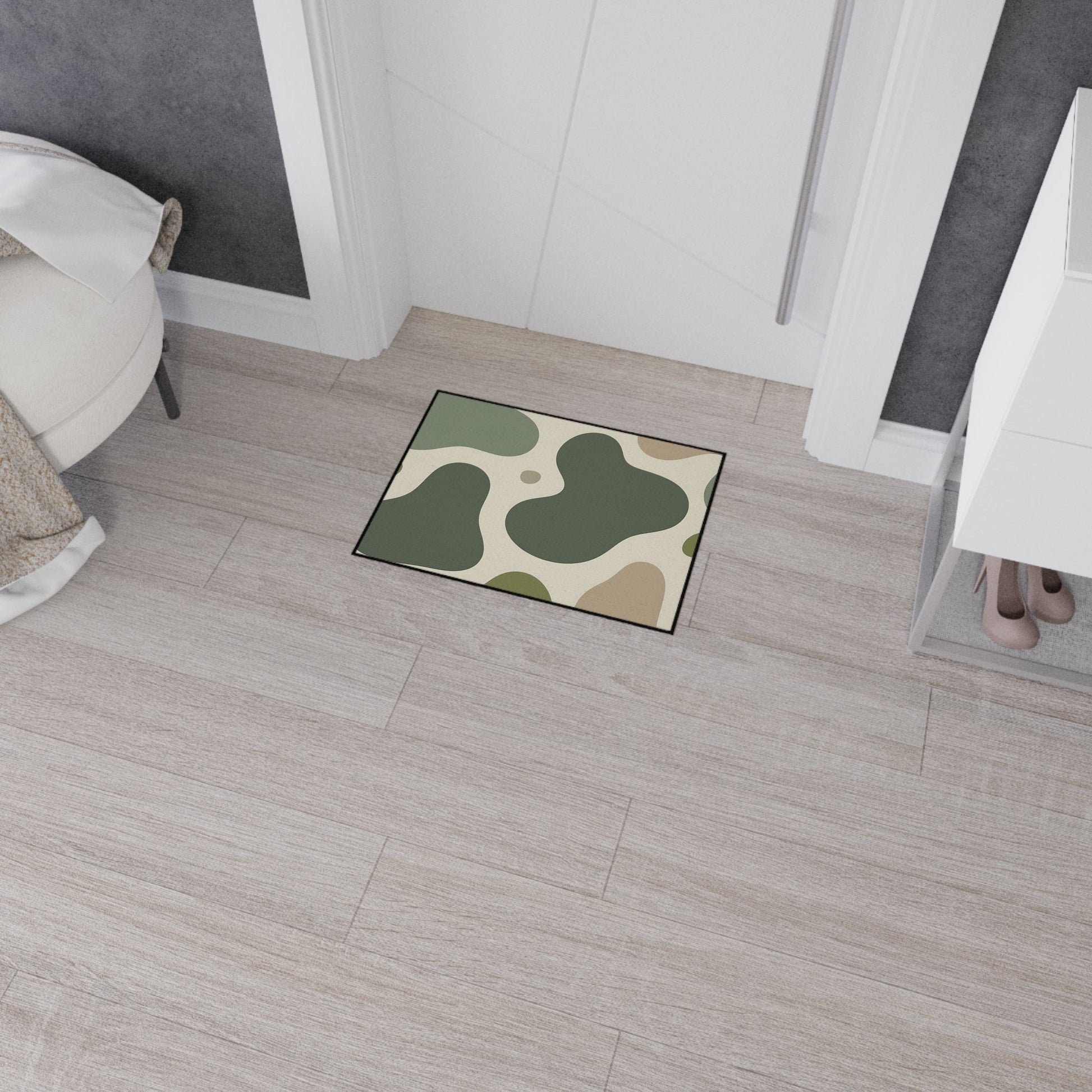 Printify Abstract Camouflage Area Rug 2025