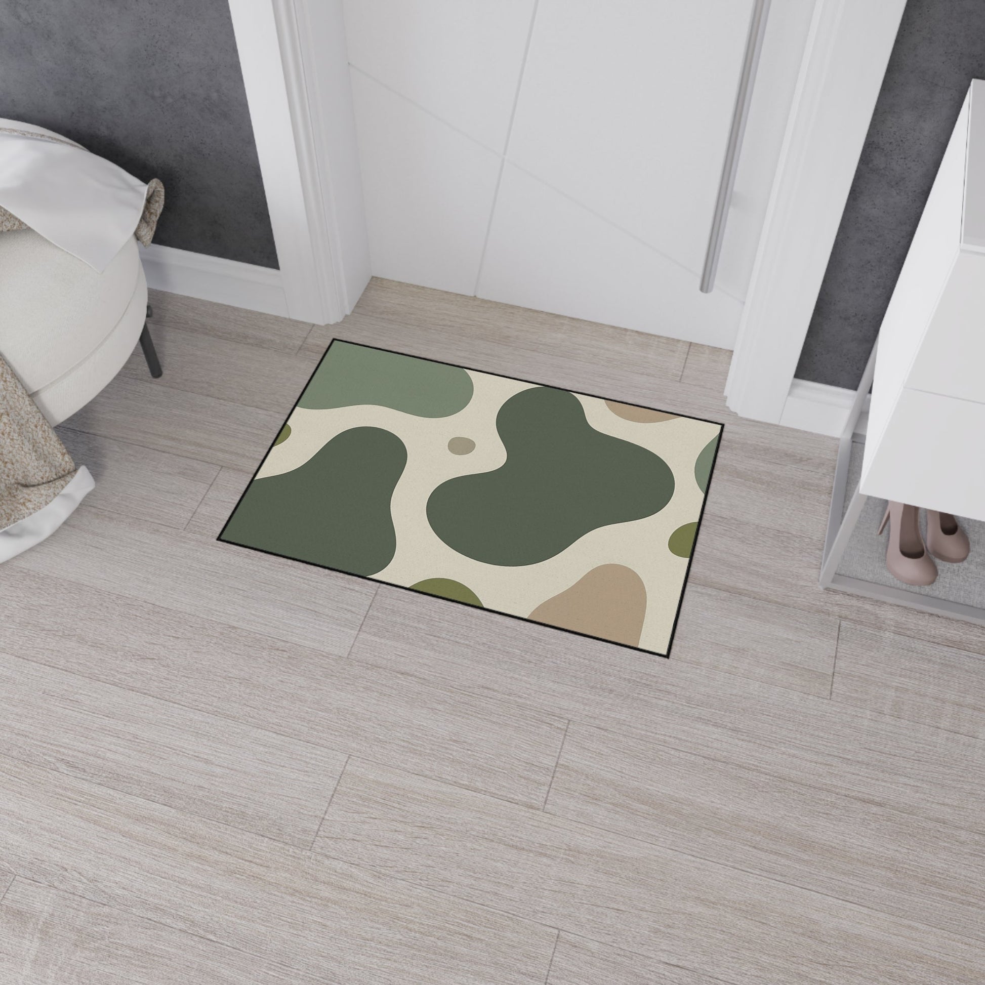 Printify Abstract Camouflage Area Rug 2025