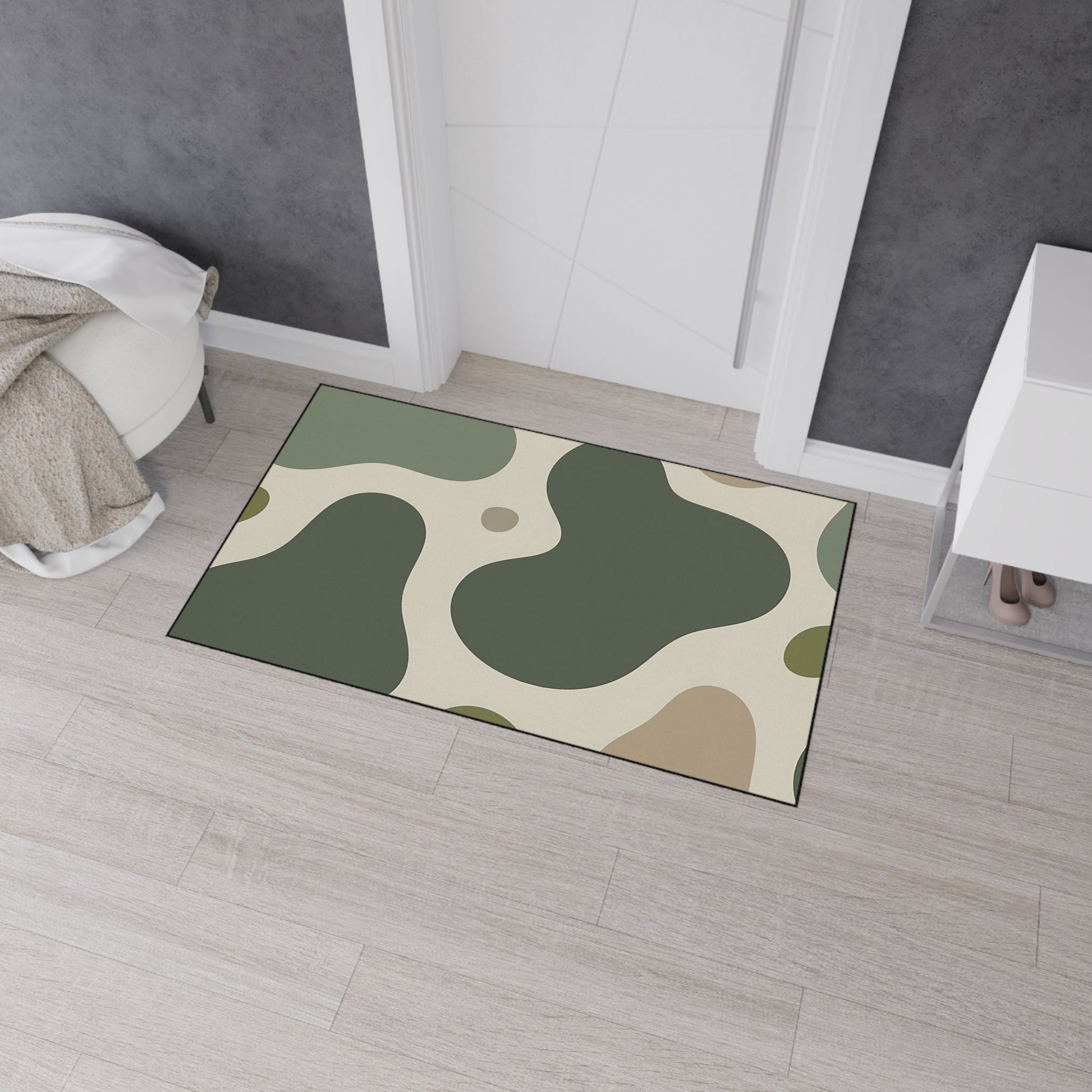 Printify Abstract Camouflage Area Rug 2025