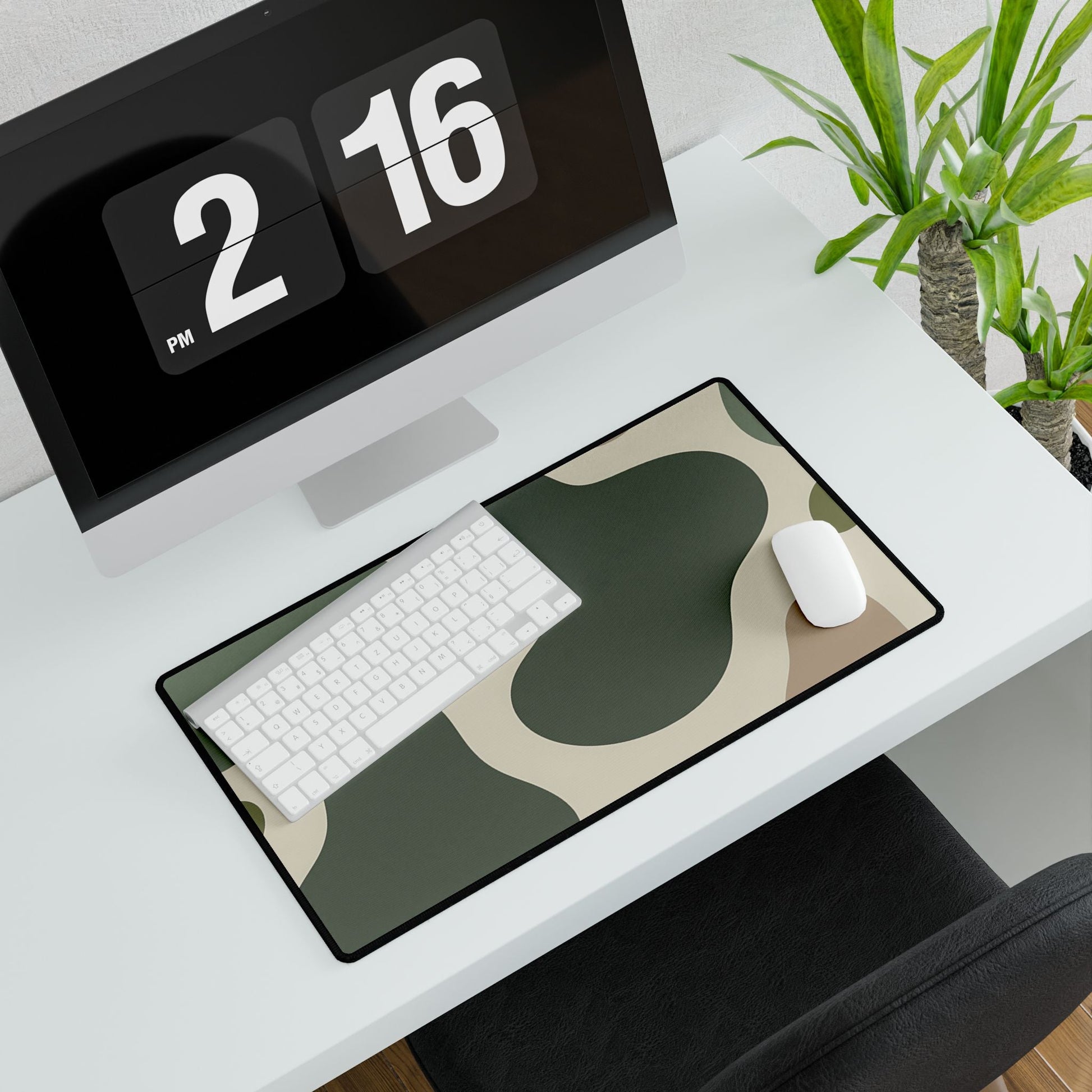 Printify Abstract Camouflage Desk Mat 2025