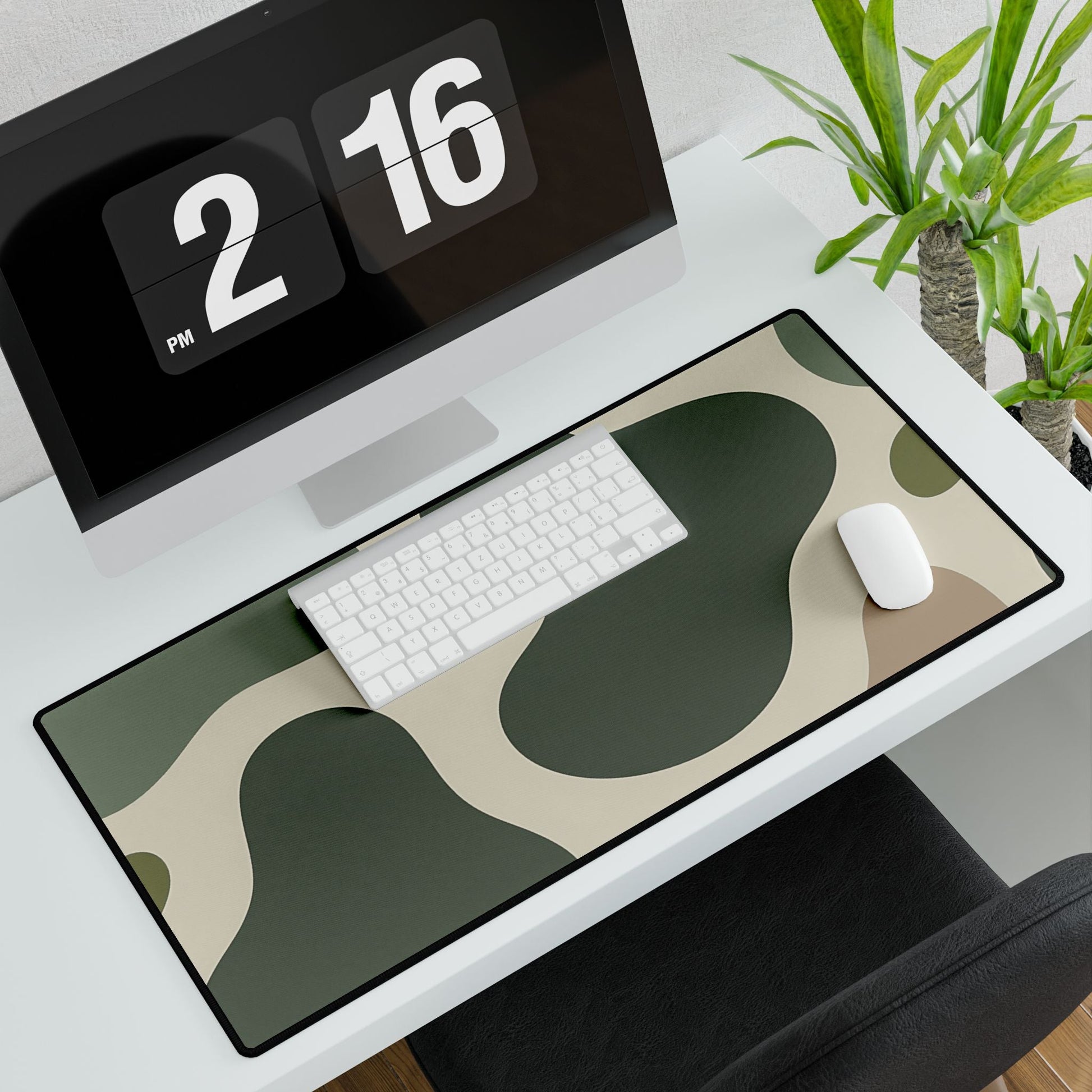 Printify Abstract Camouflage Desk Mat 2025