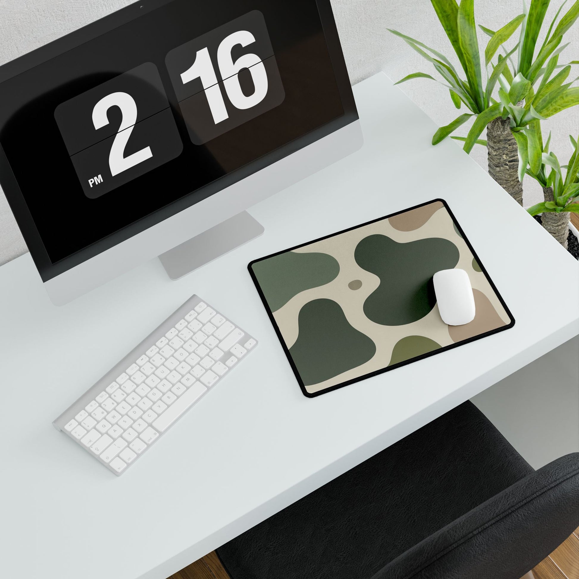 Printify Abstract Camouflage Desk Mat 2025