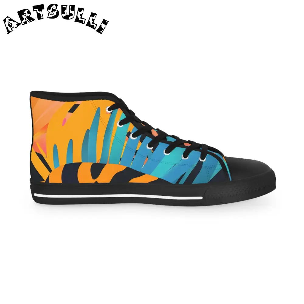JAKKOUTTHEBXX Abstract Canvas High Tops with Hi-Poly Deodorant Memory 2025