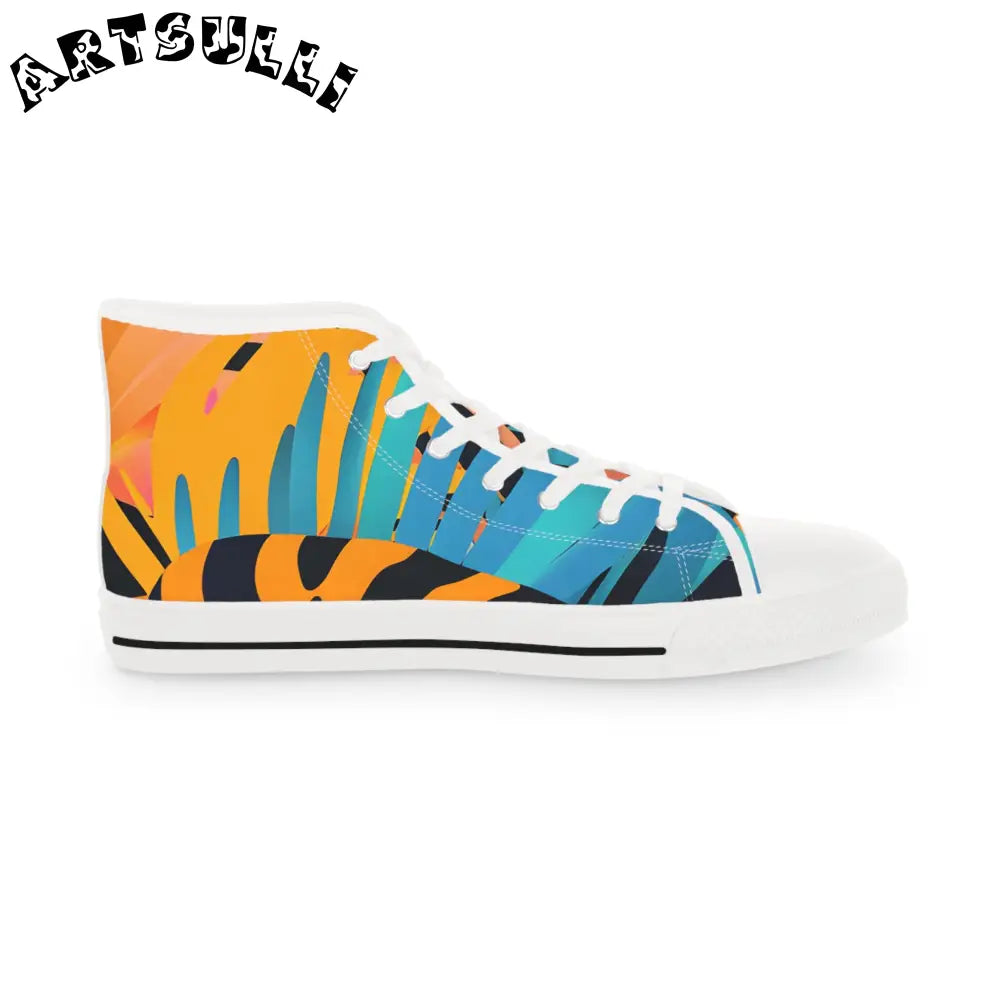 JAKKOUTTHEBXX Abstract Canvas High Tops with Hi-Poly Deodorant Memory 2025