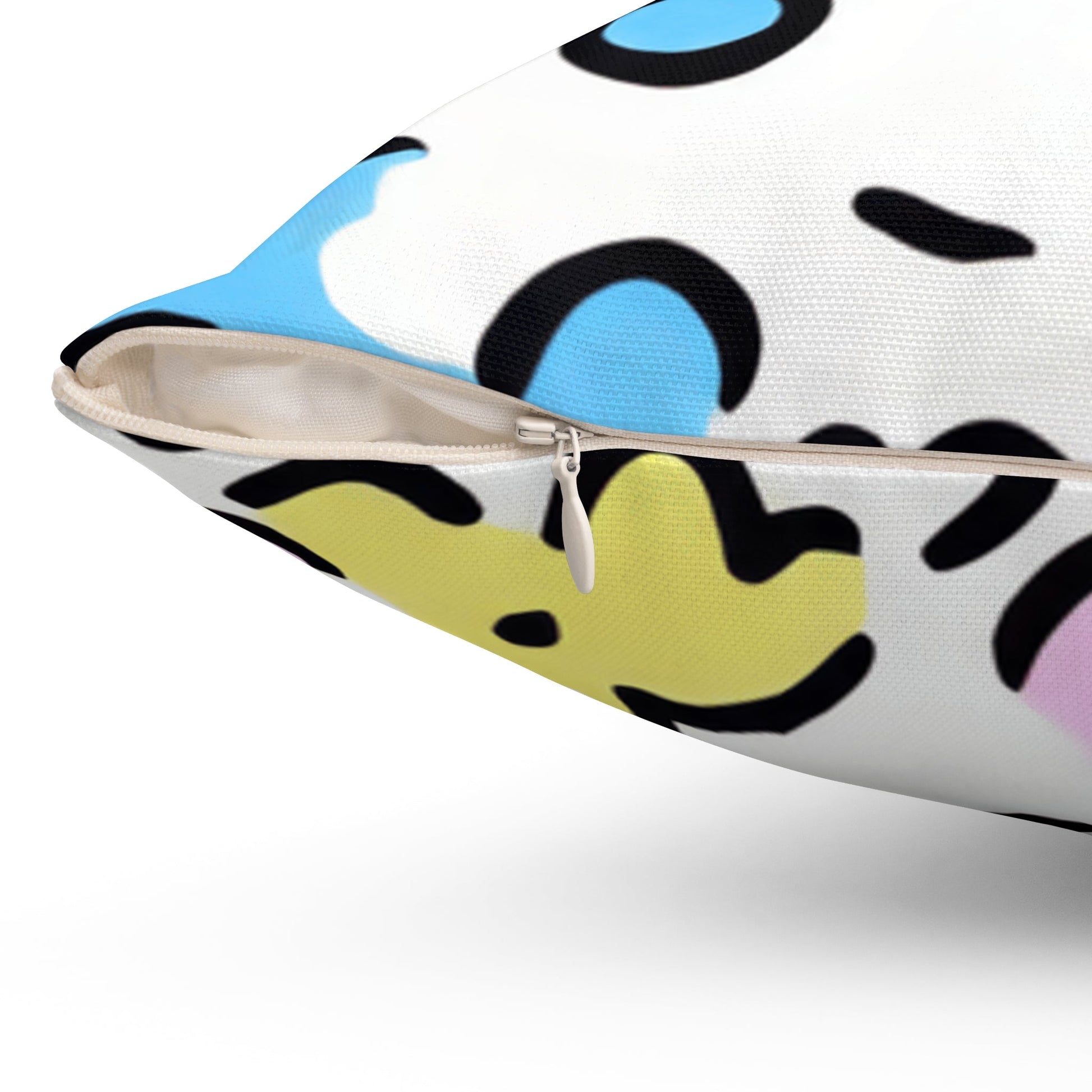 Abstract Colorful Floral Accent Pillow, Artsulli - Art is Long, Life is Short, Home Decor, , , , , , , 