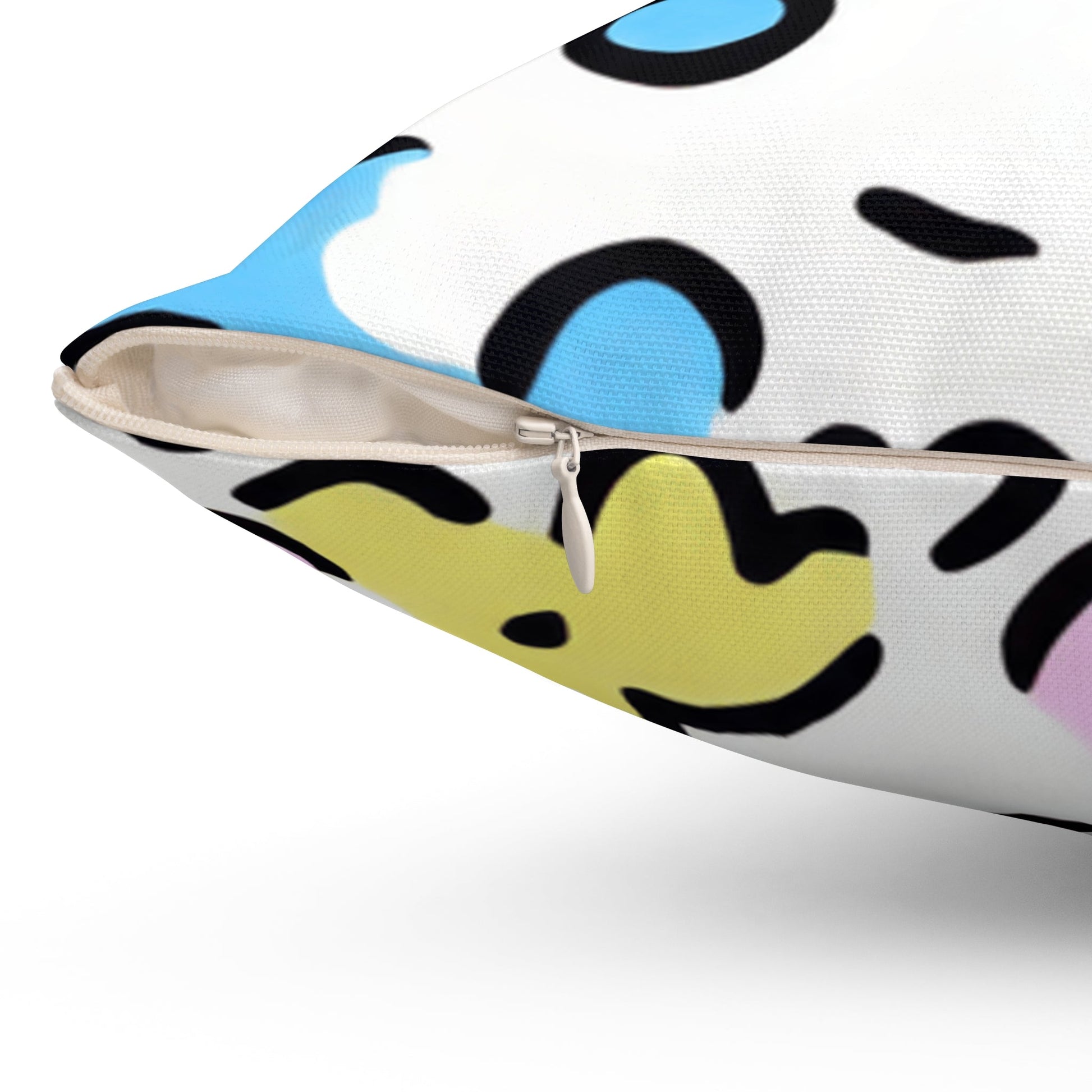 Abstract Colorful Floral Accent Pillow, Artsulli - Art is Long, Life is Short, Home Decor, , , , , , , 