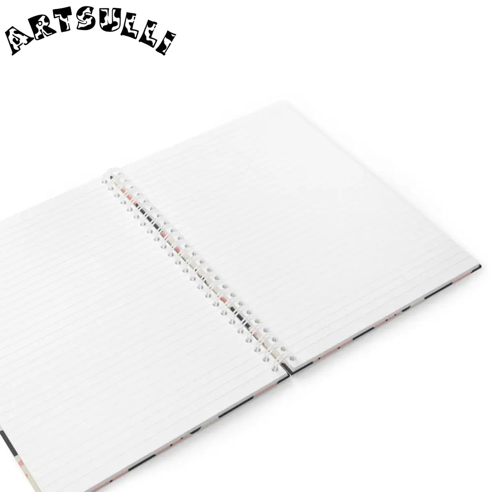 Abstract Cow Print Wide-Ruled Spiral Notebook, Artsulli - Art is Long, Life is Short, Paper products, , , , , , , 