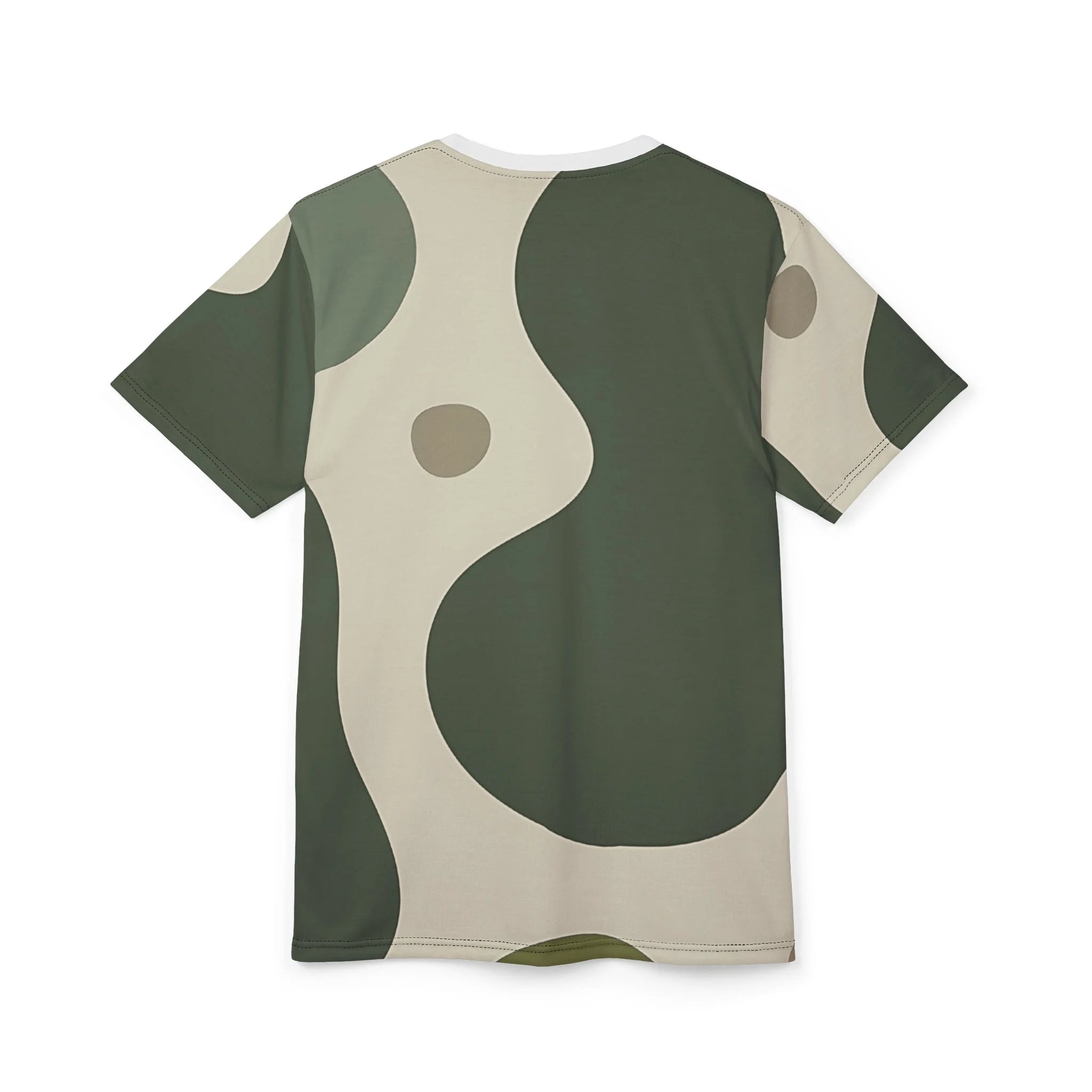 Printify Abstract Earth Tone T-Shirt 2025