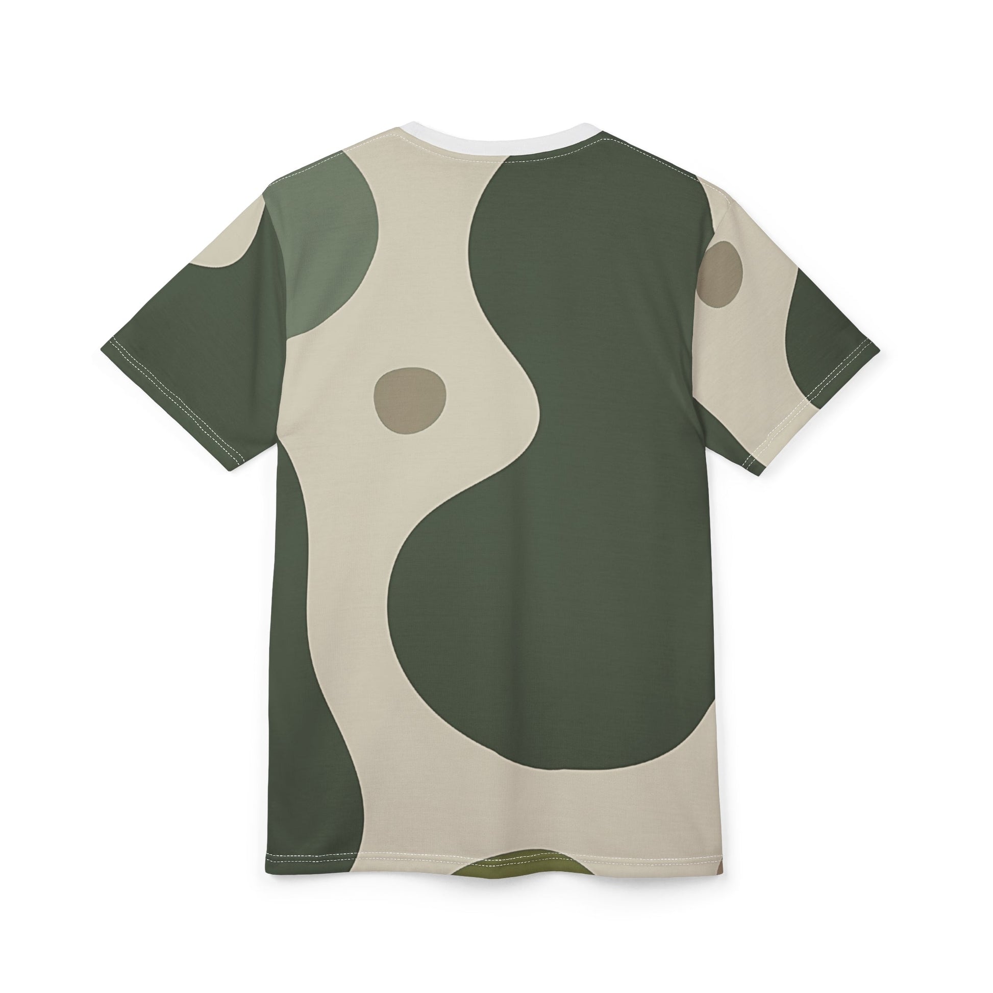 Abstract Earth Tone T-Shirt, Artsulli - Art is Long, Life is Short, All Over Prints, , , , , , , 