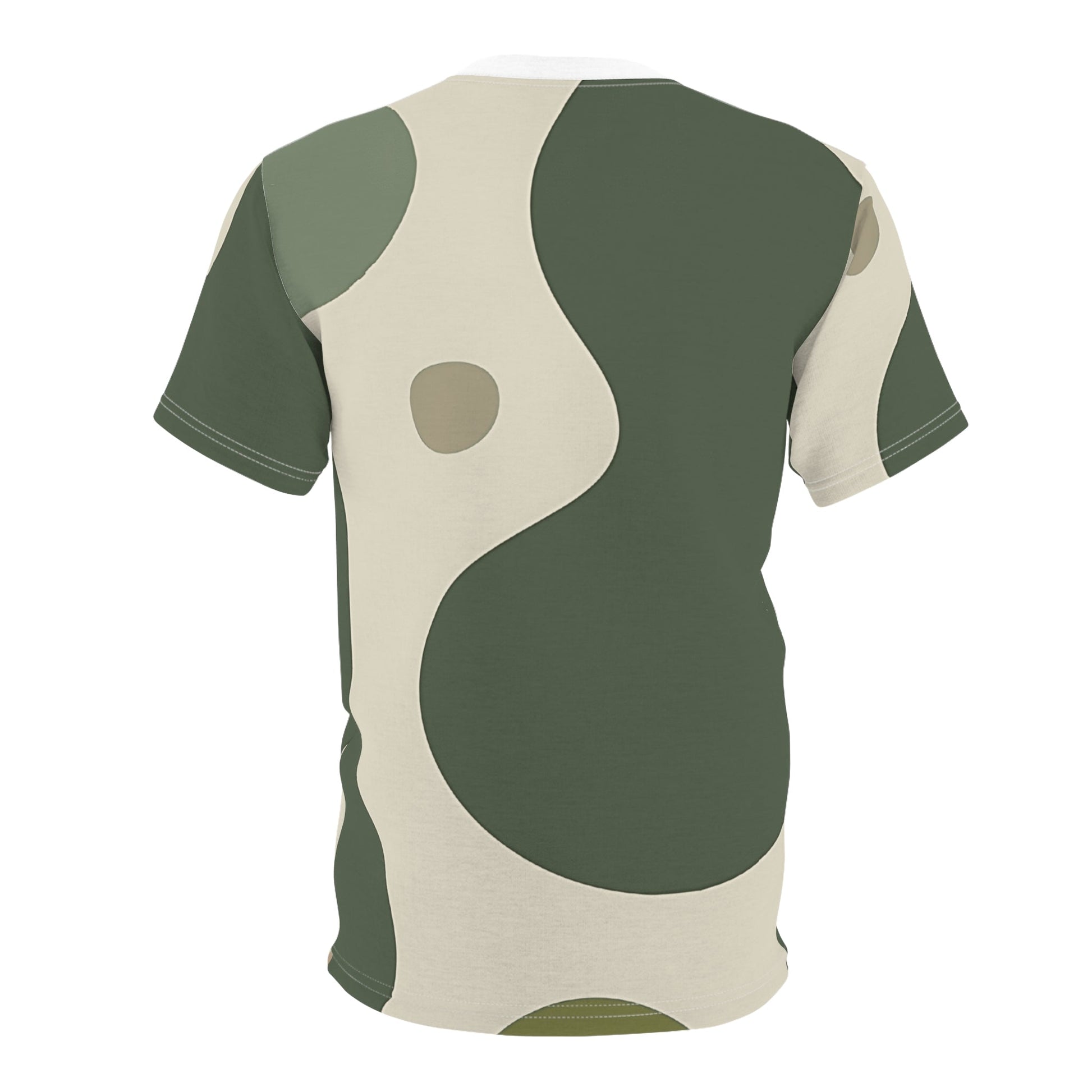 Abstract Earth Tone T-Shirt, Artsulli - Art is Long, Life is Short, All Over Prints, , , , , , , 