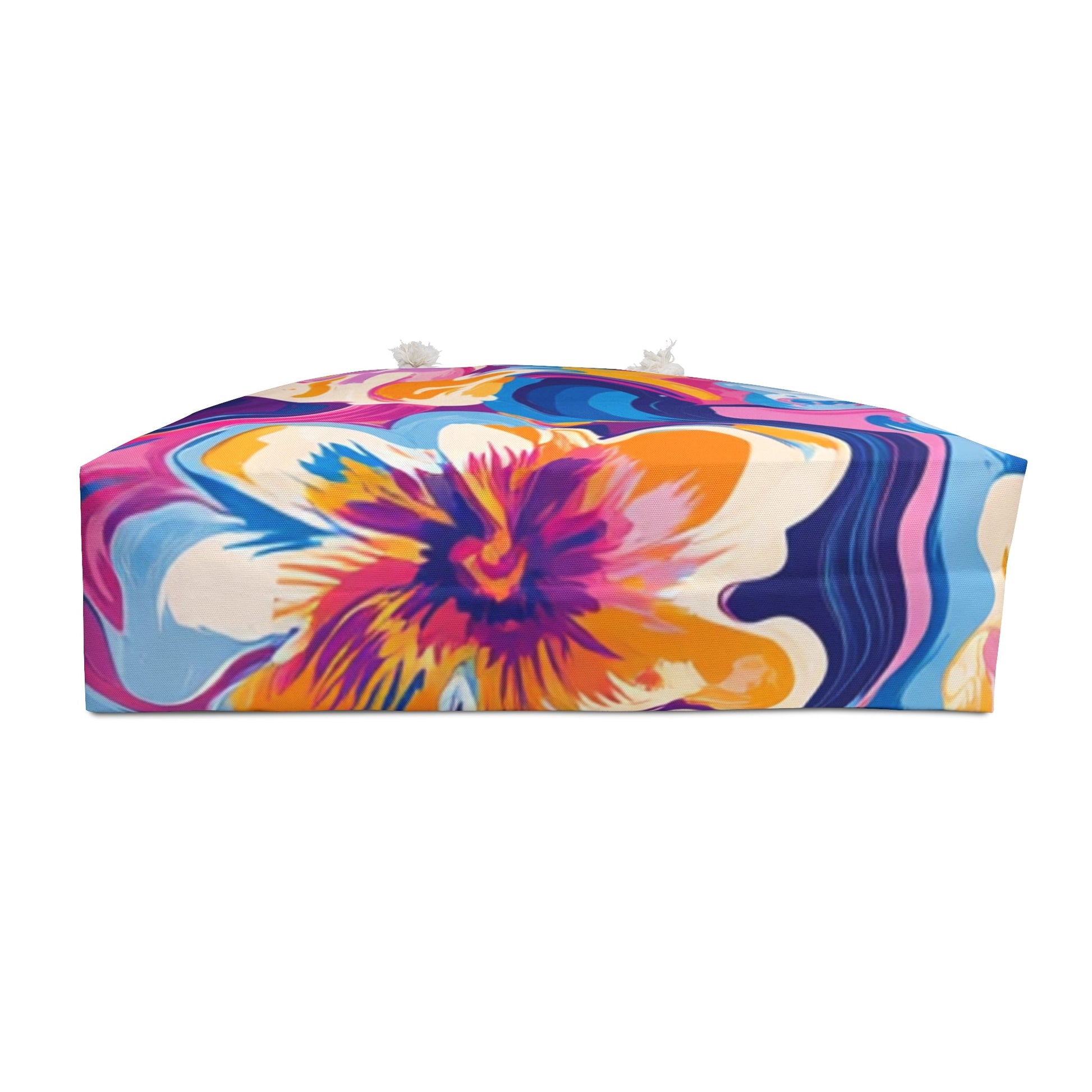 Abstract Floral Weekender Tote, Artsulli - Art is Long, Life is Short, Bags, , , , , , , 