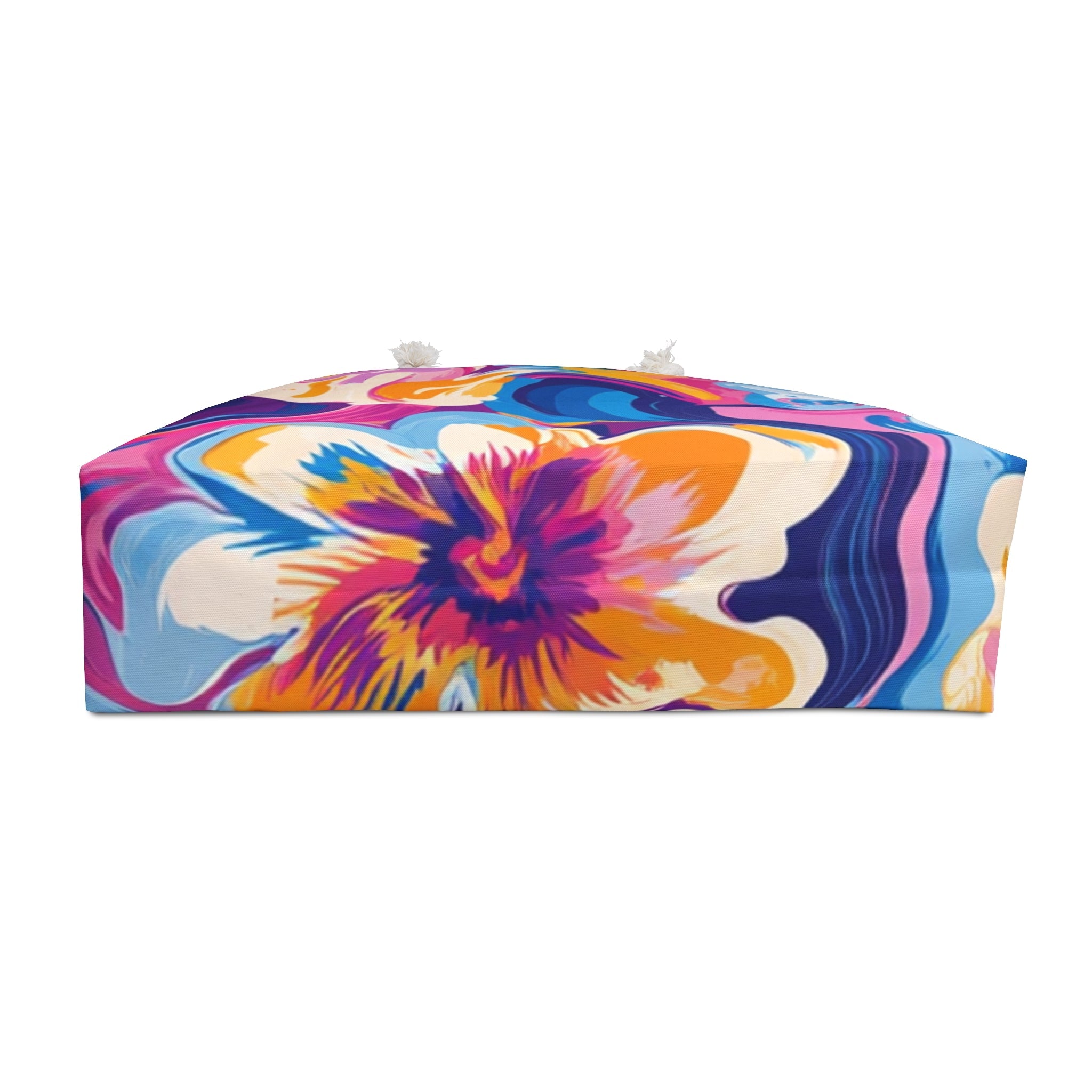 Abstract Floral Weekender Tote, Artsulli - Art is Long, Life is Short, Bags, , , , , , , 