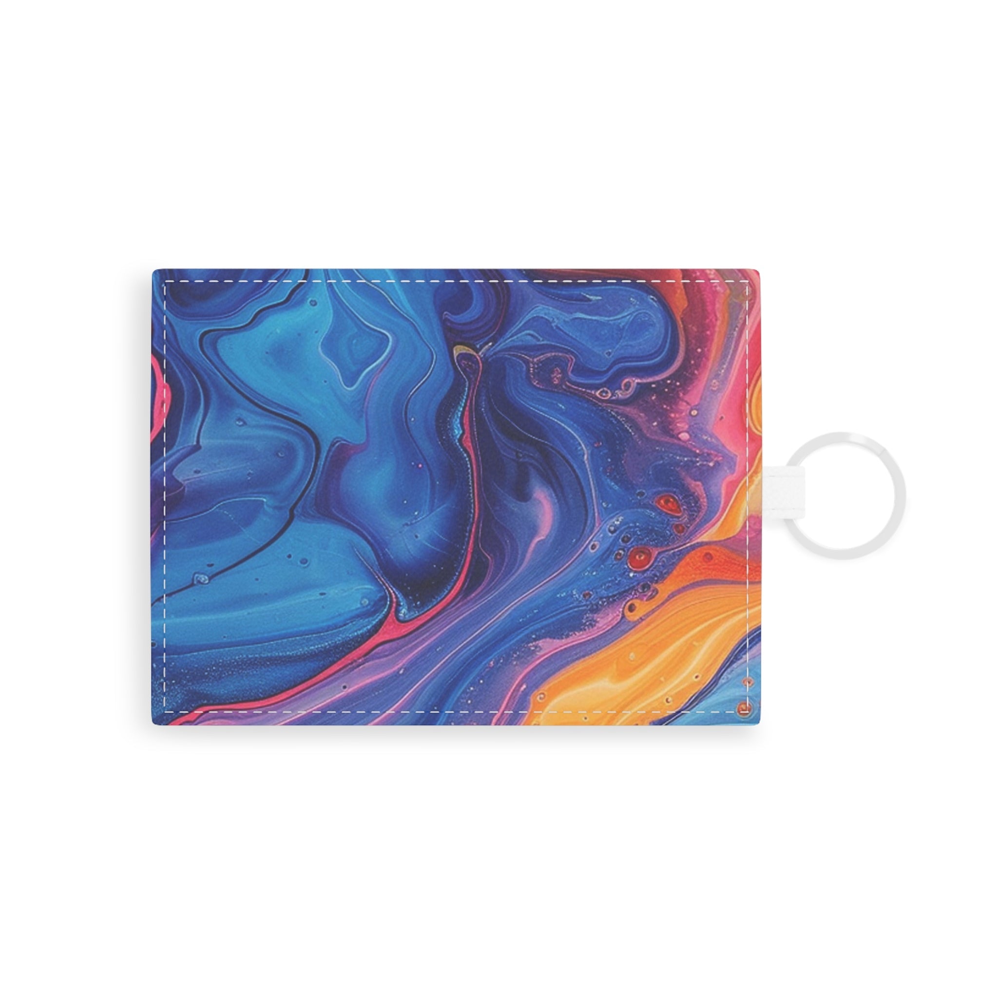 Abstract Fluid Art Card Holder, Artsulli - Art is Long, Life is Short, Accessories, Size, One size, Color, White, , , 99241478630148297675
