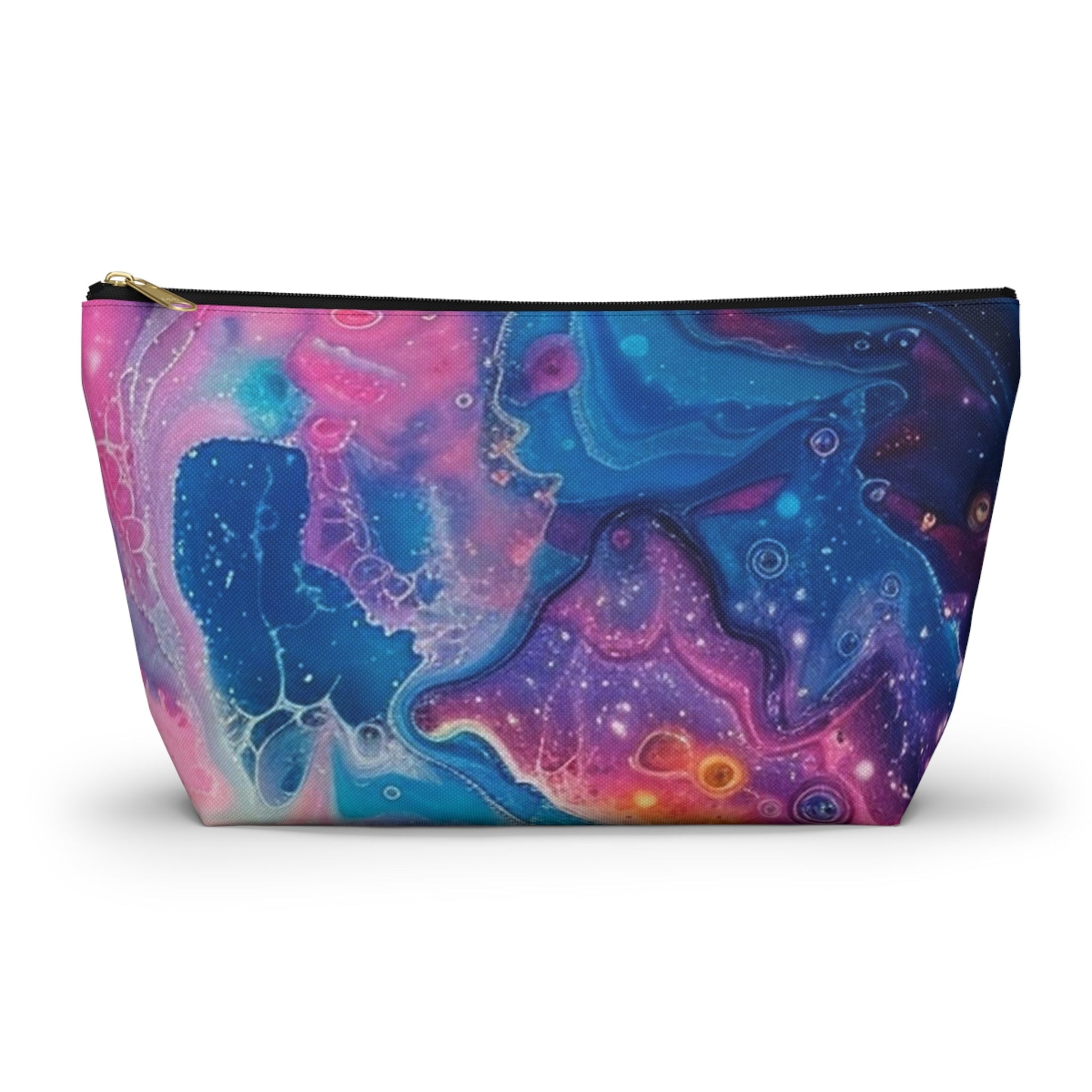 Abstract Galaxy Pouch, Artsulli - Art is Long, Life is Short, Bags, Size, Large, Color, Black zipper, , , 89319443727970457614