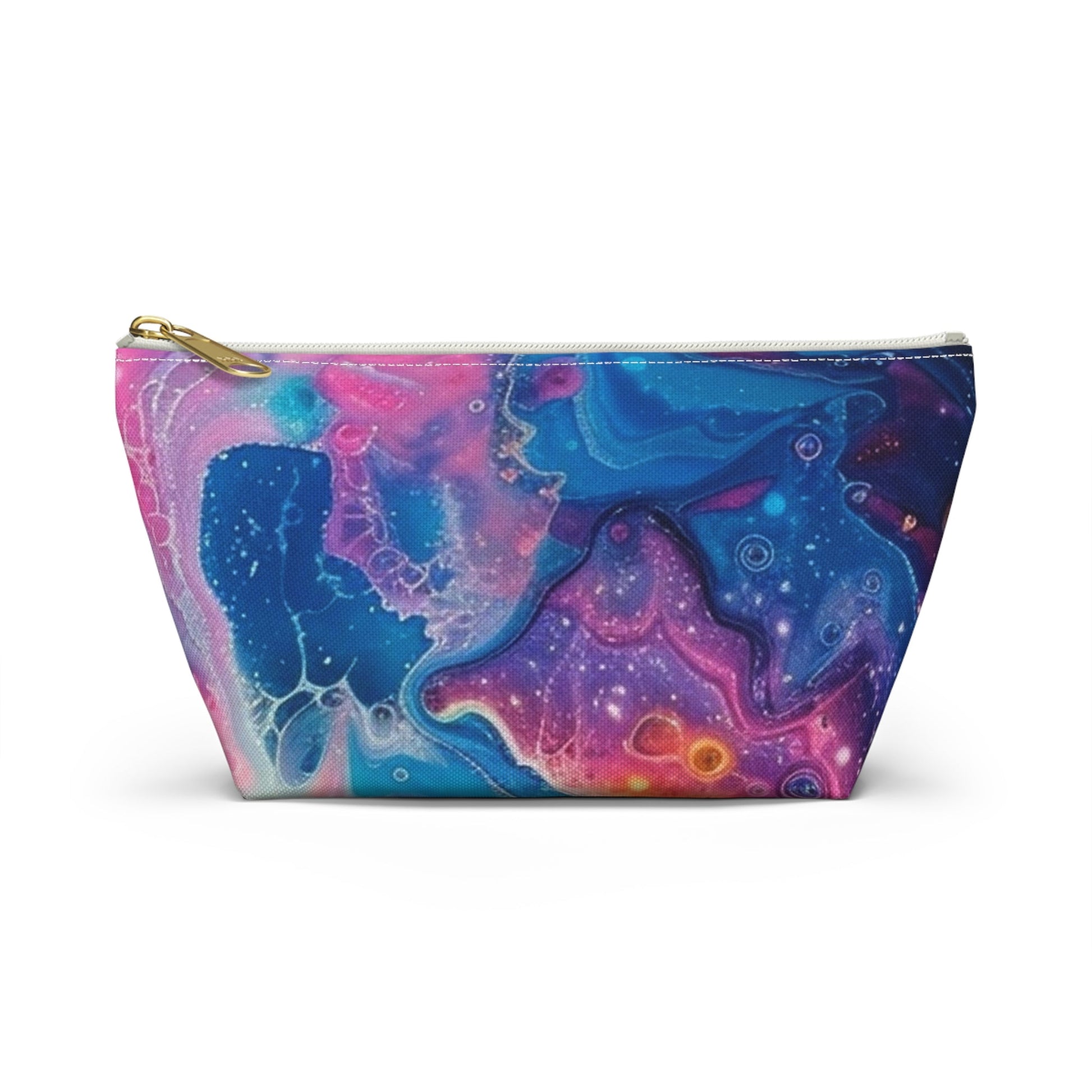Abstract Galaxy Pouch, Artsulli - Art is Long, Life is Short, Bags, Size, Small, Color, White zipper, , , 27471004090014147386
