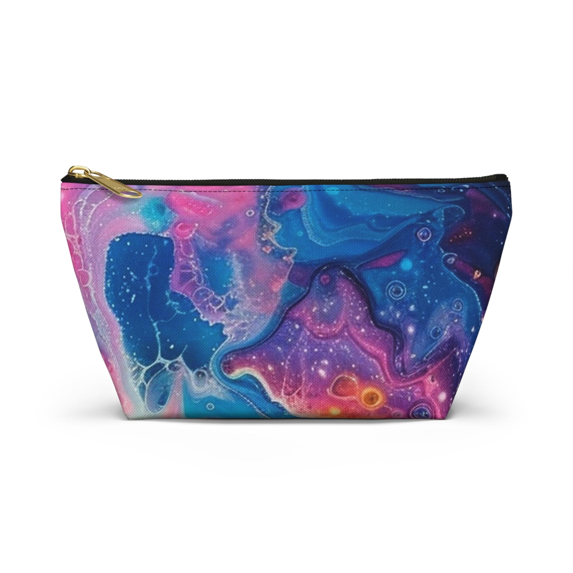 Abstract Galaxy Pouch, Artsulli - Art is Long, Life is Short, Bags, Size, Small, Color, Black zipper, , , 93737896255725002956