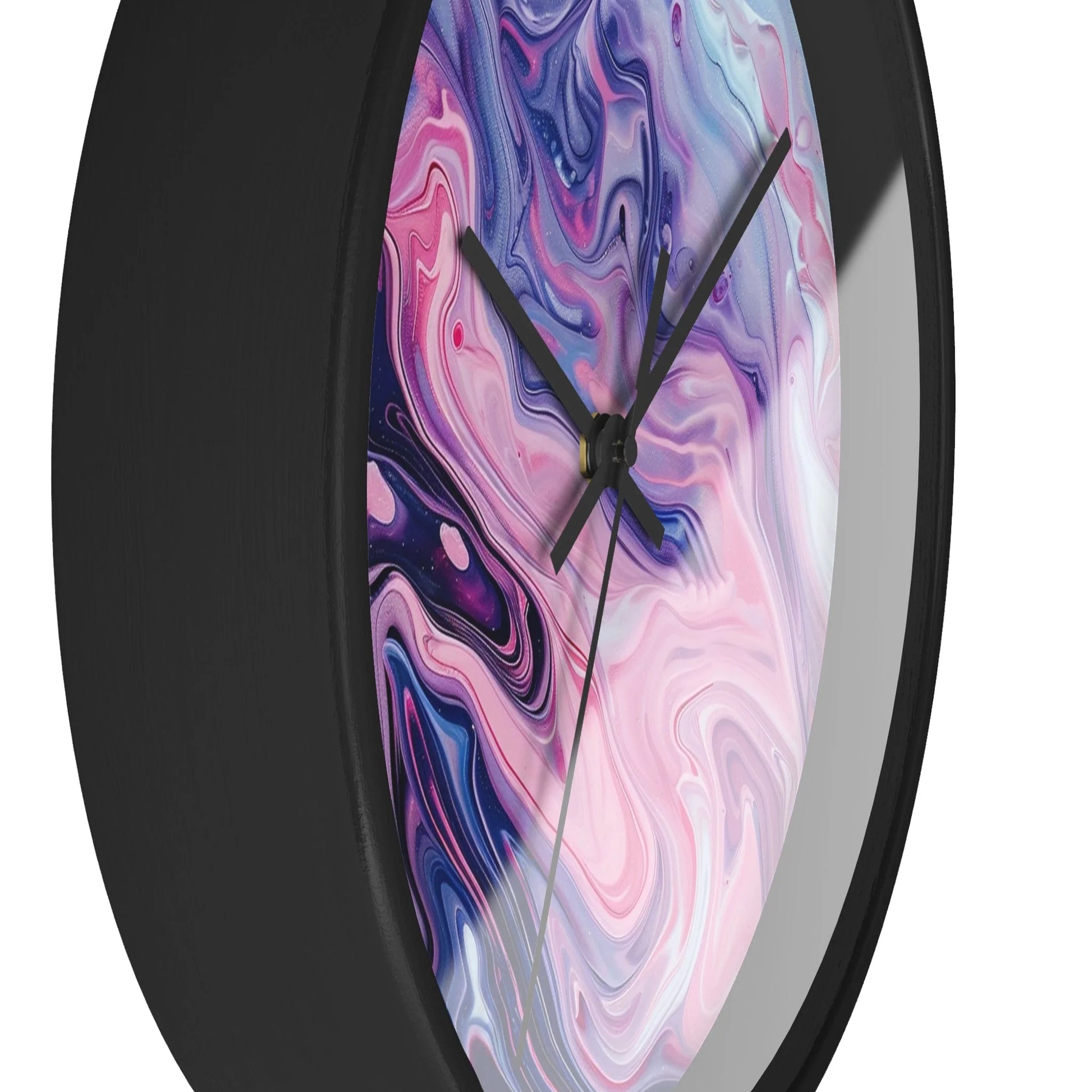 Printify Abstract Galaxy Wall Clock 2025