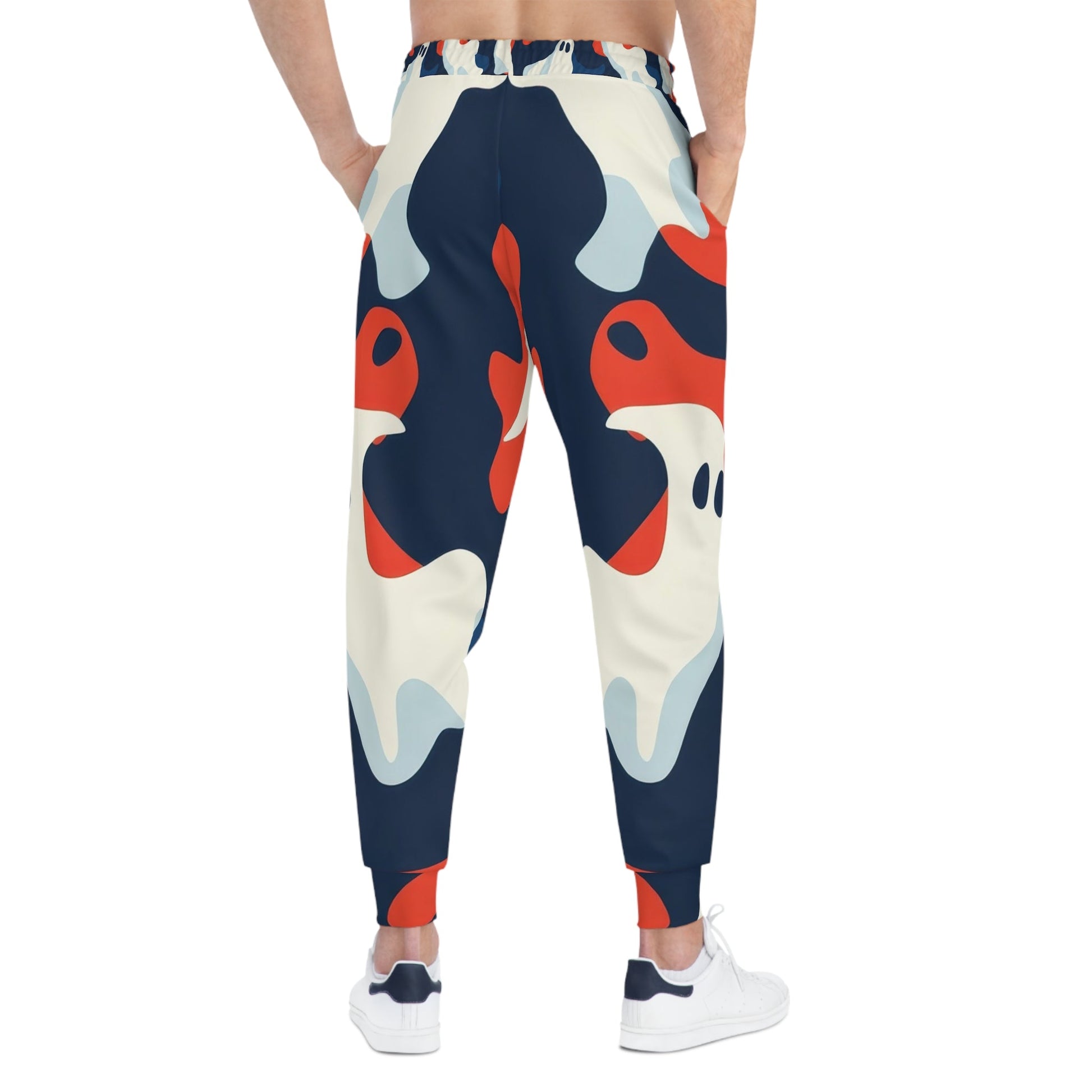 Printify Abstract Ghost Print Joggers 2025