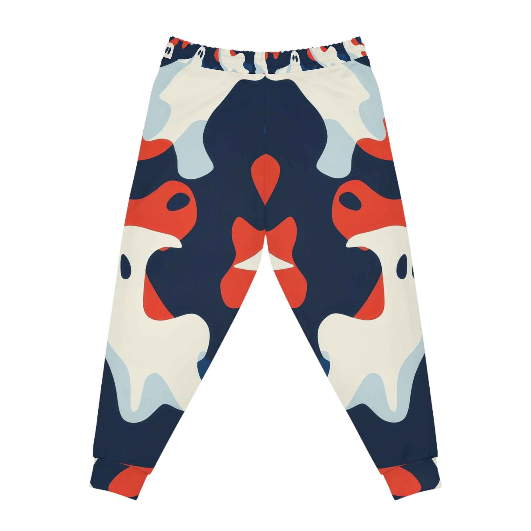 Printify Abstract Ghost Print Joggers 2025