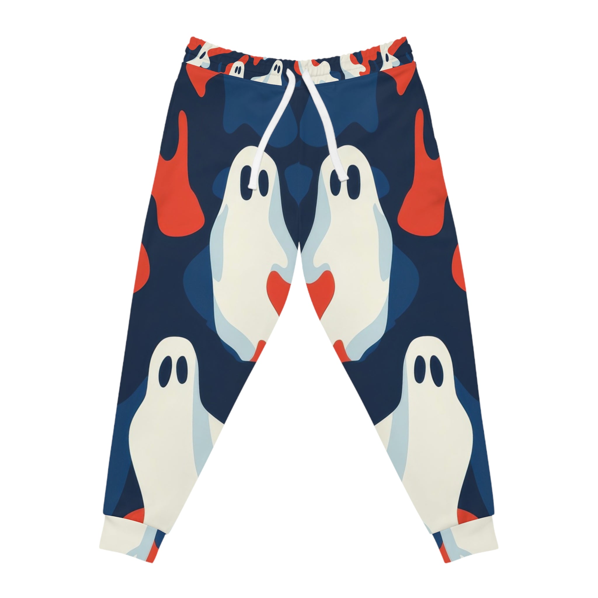 Printify Abstract Ghost Print Joggers 2025