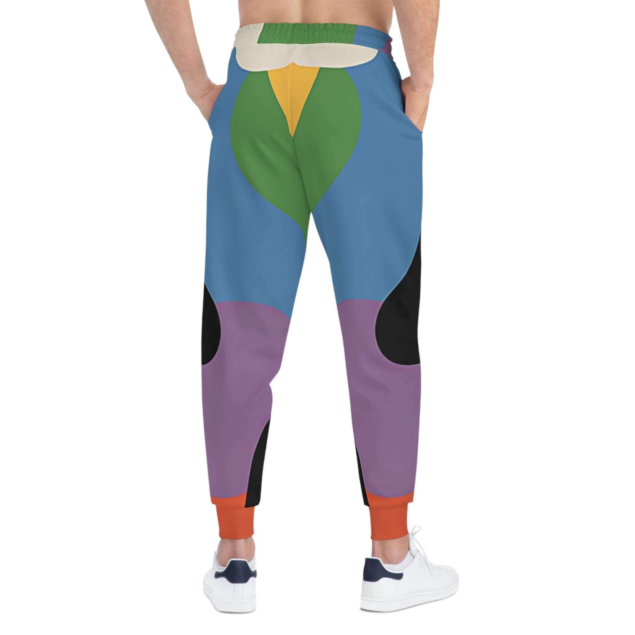 Abstract Heart and Teardrop Joggers, Artsulli - Art is Long, Life is Short, All Over Prints, , , , , , , 