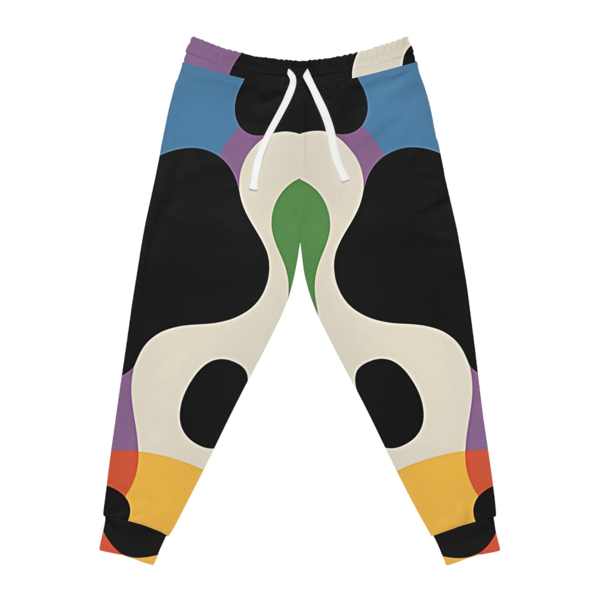 Printify Abstract Heart and Teardrop Joggers 2025