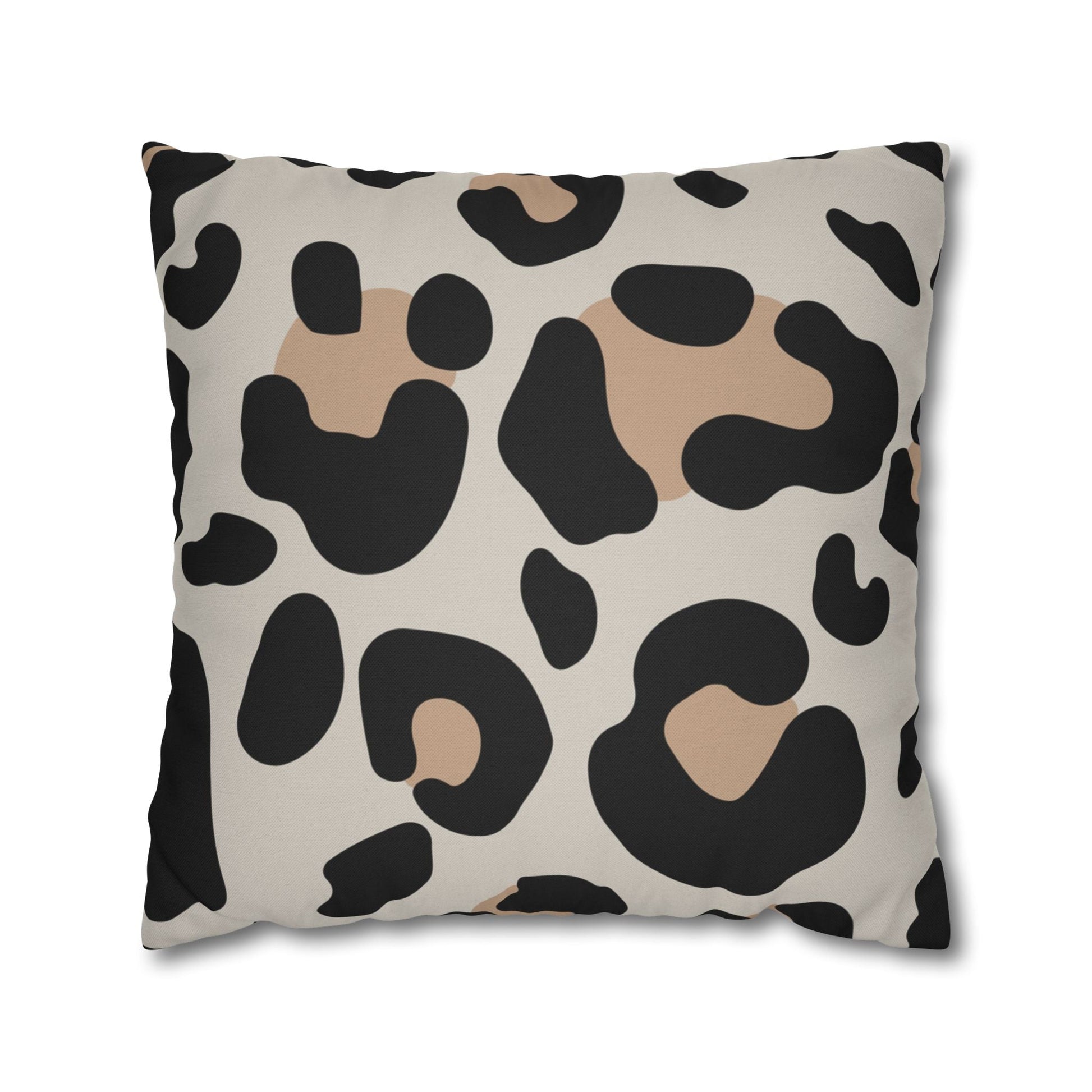 Abstract Leopard Print Pillowcase, Artsulli - Art is Long, Life is Short, Home Decor, Size, 20" × 20", , , , , 21476072678605901580
