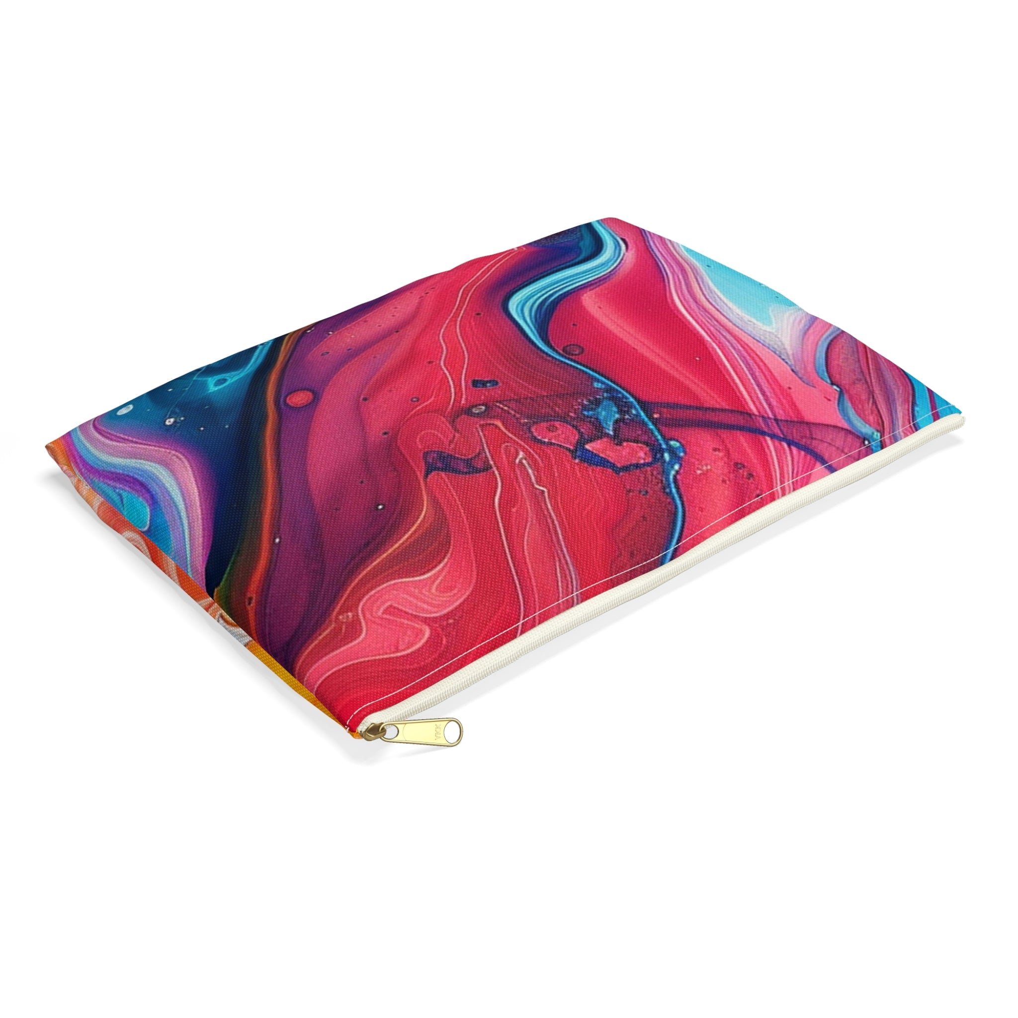 Abstract Liquid Art Pouch, Artsulli - Art is Long, Life is Short, Bags, , , , , , , 