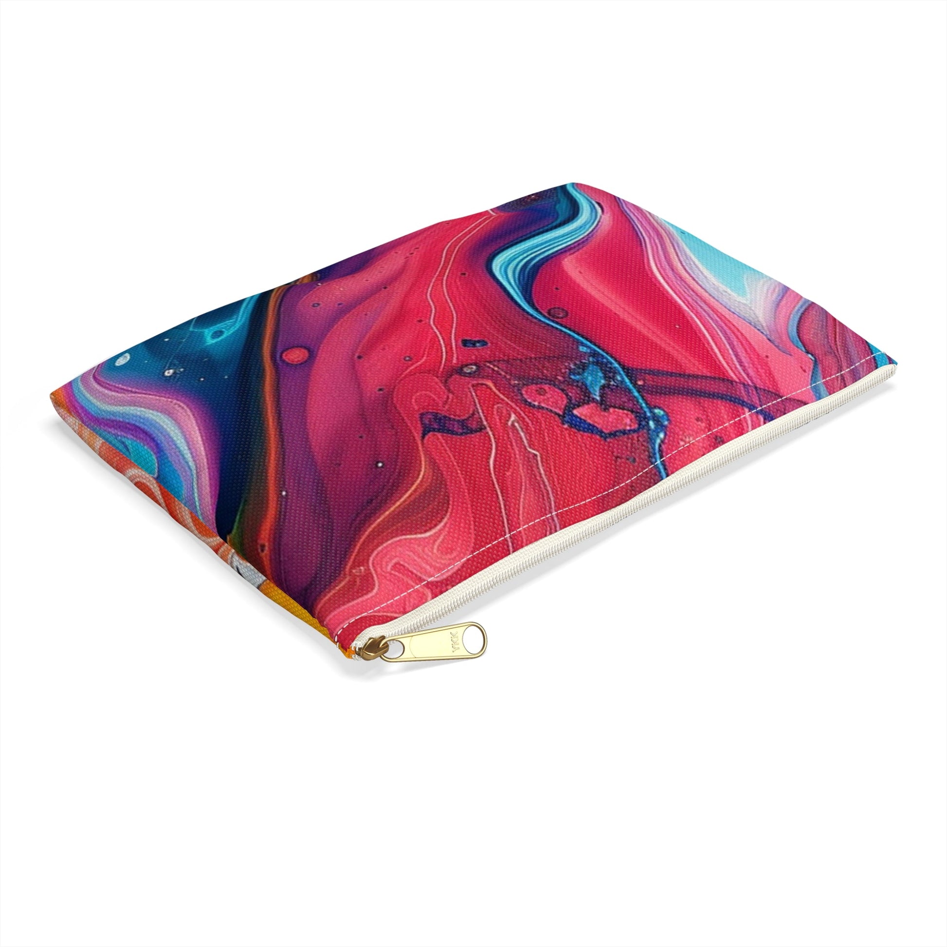 Abstract Liquid Art Pouch, Artsulli - Art is Long, Life is Short, Bags, , , , , , , 