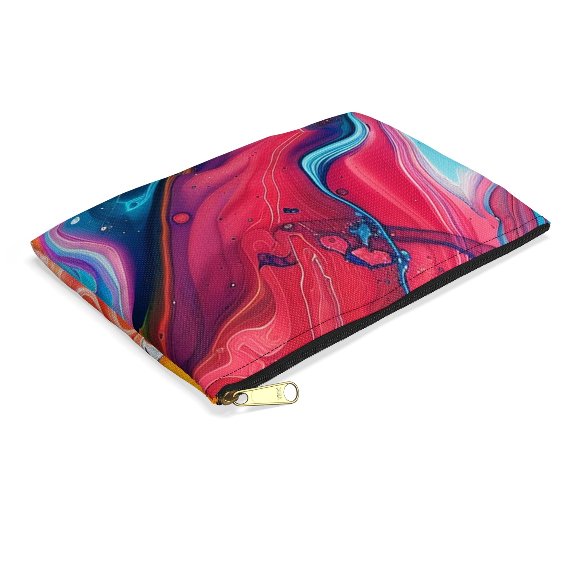 Abstract Liquid Art Pouch, Artsulli - Art is Long, Life is Short, Bags, , , , , , , 