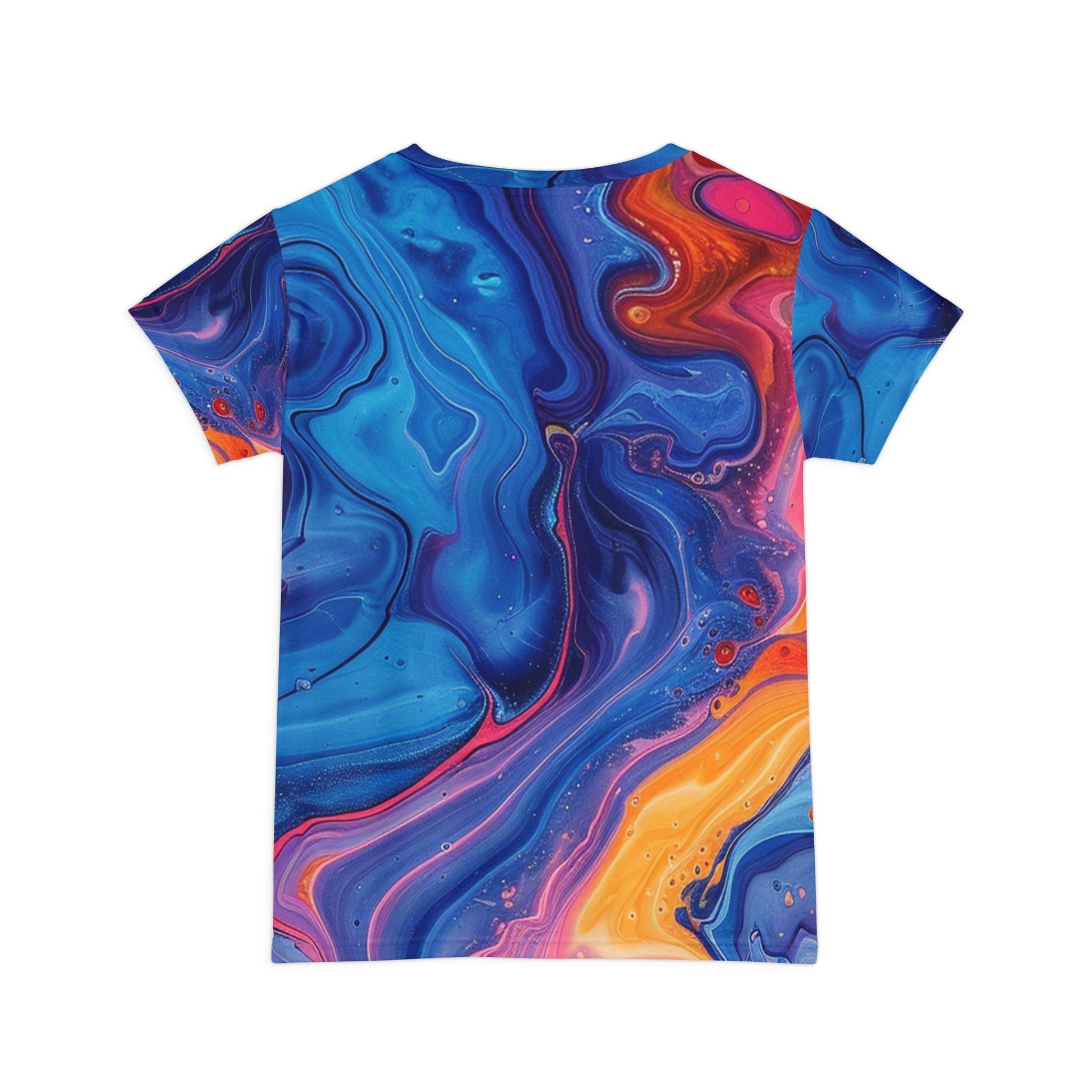 Abstract Liquid Swirl T-Shirt, Artsulli - Art is Long, Life is Short, All Over Prints, , , , , , , 