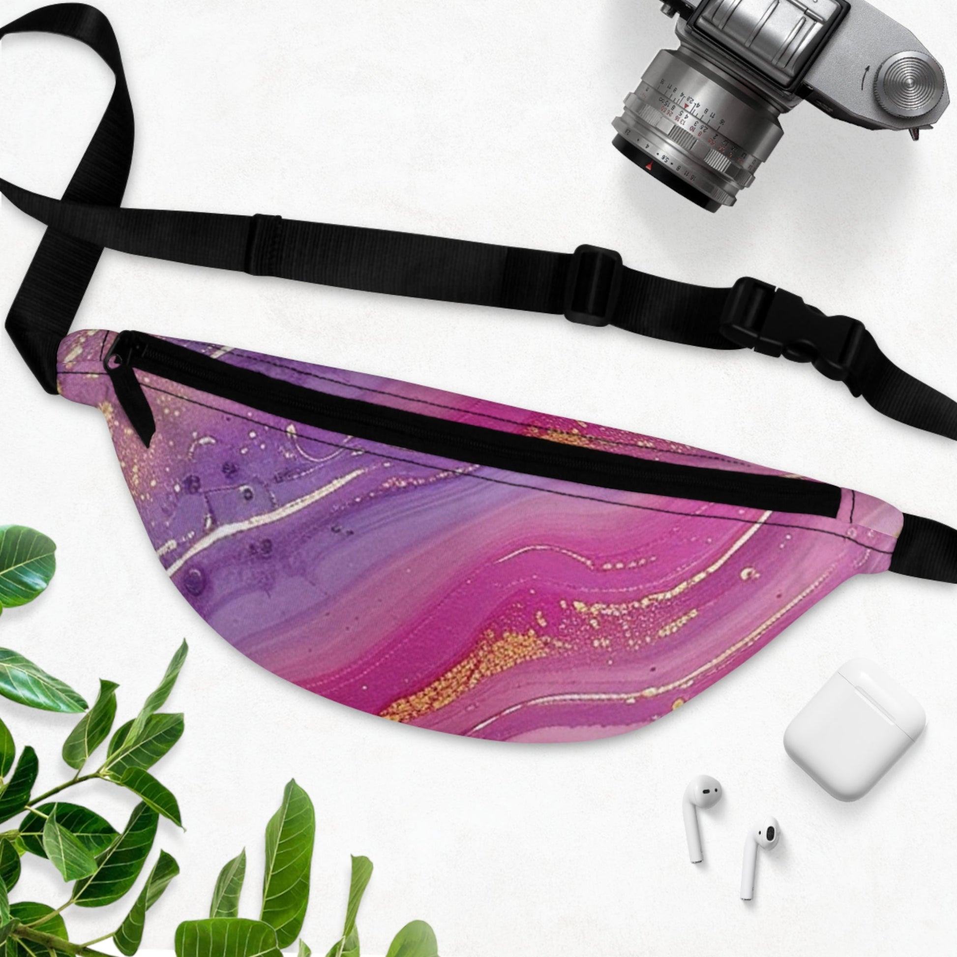 Abstract Marble Fanny Pack, Artsulli - Art is Long, Life is Short, Bags, , , , , , , 