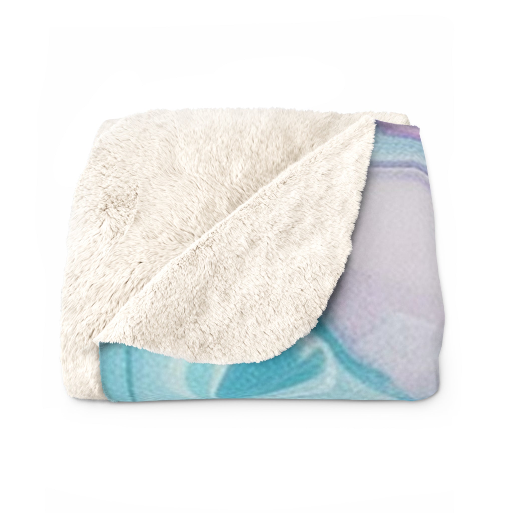 Abstract Marble Sherpa Fleece Blanket, Artsulli - Art is Long, Life is Short, Home Decor, , , , , , , 